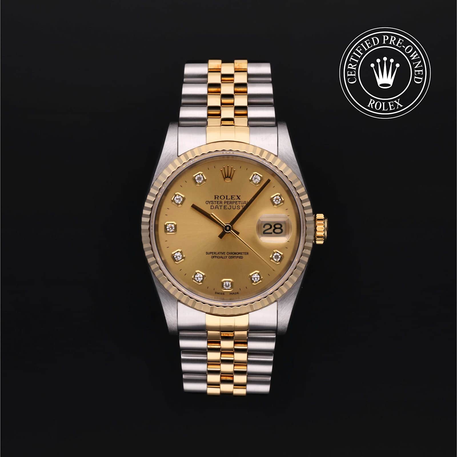 Rolex Datejust in Bicolour, 16233 - Bucherer