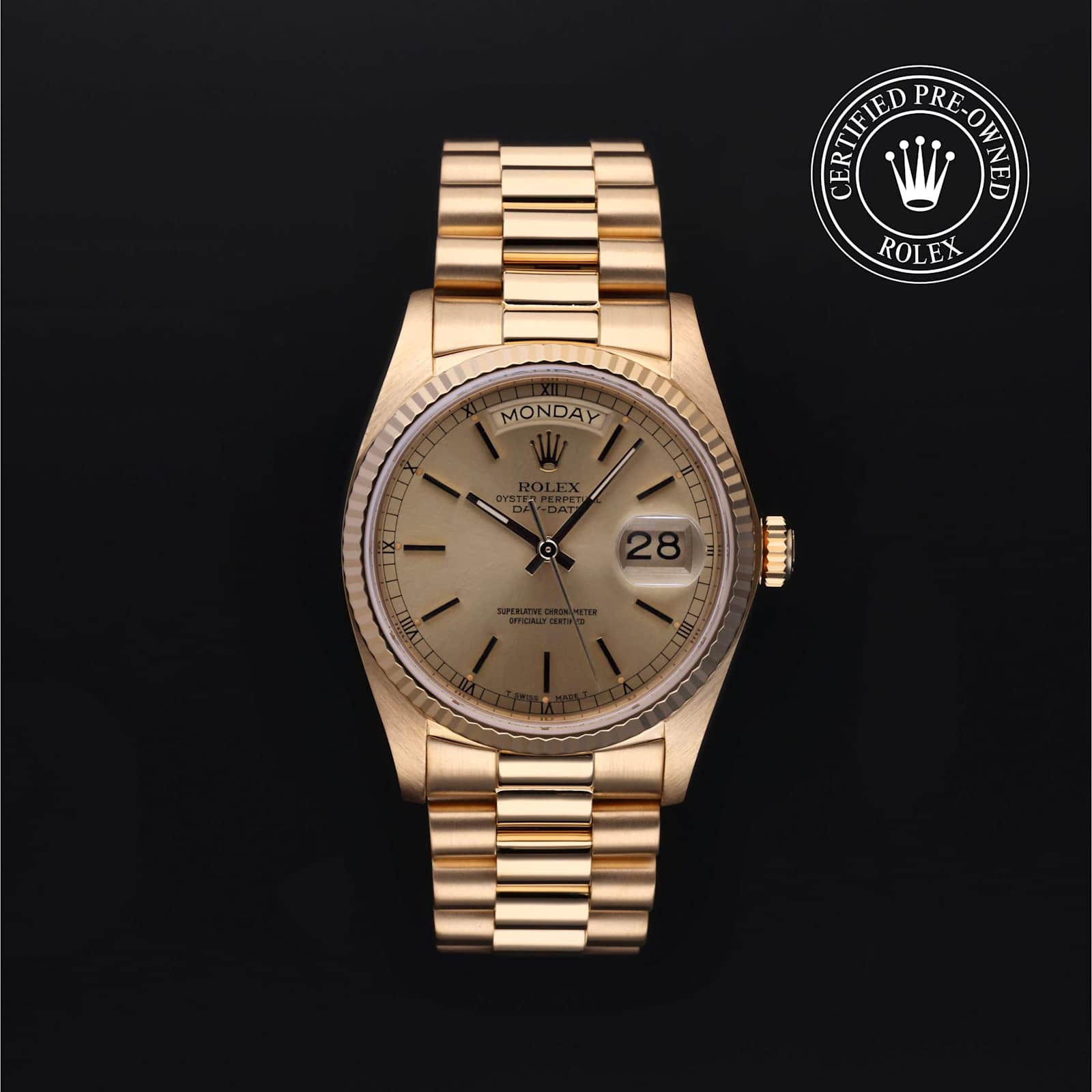 Rolex Day-Date in Yellow Gold, 18038 - Bucherer