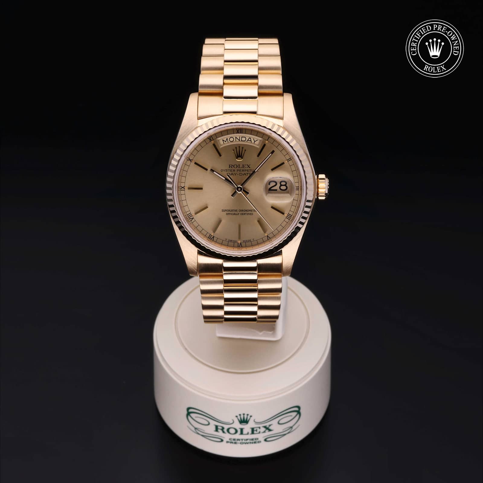 Rolex Day-Date in Yellow Gold, 18038 - Bucherer