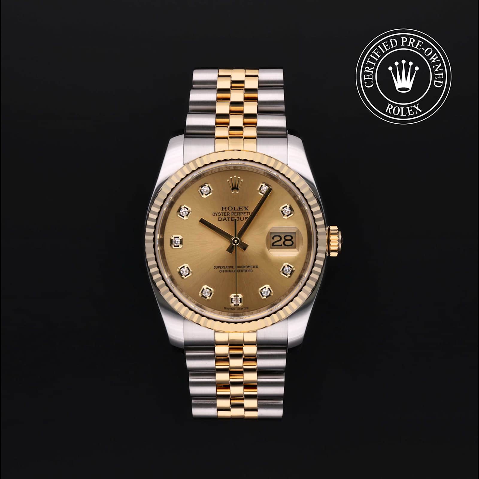 Rolex Datejust in Bicolour, 116233 - Bucherer