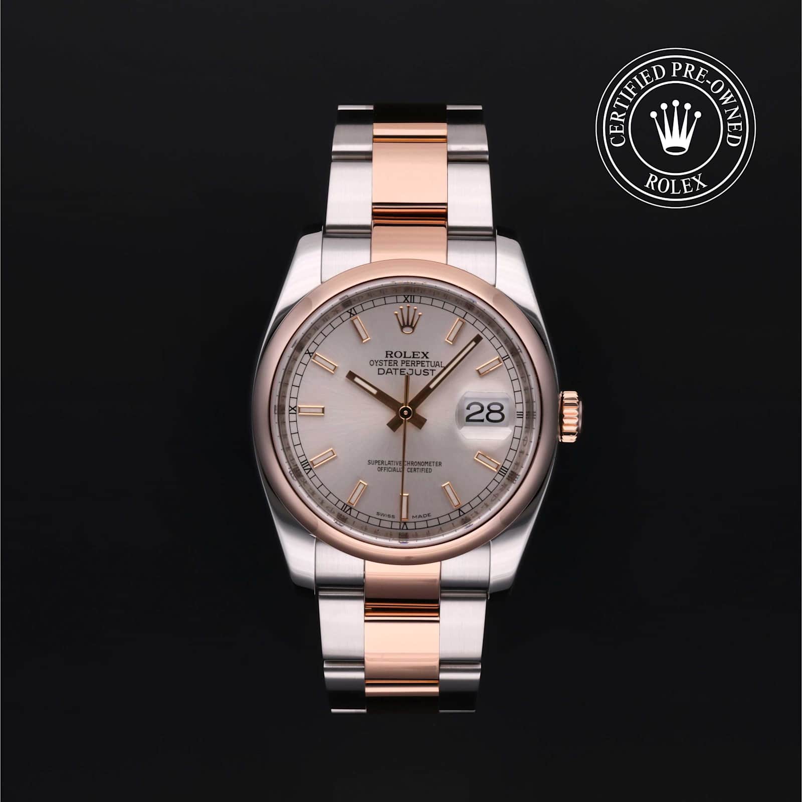 Rolex Datejust in Bicolour, 116201 - Bucherer