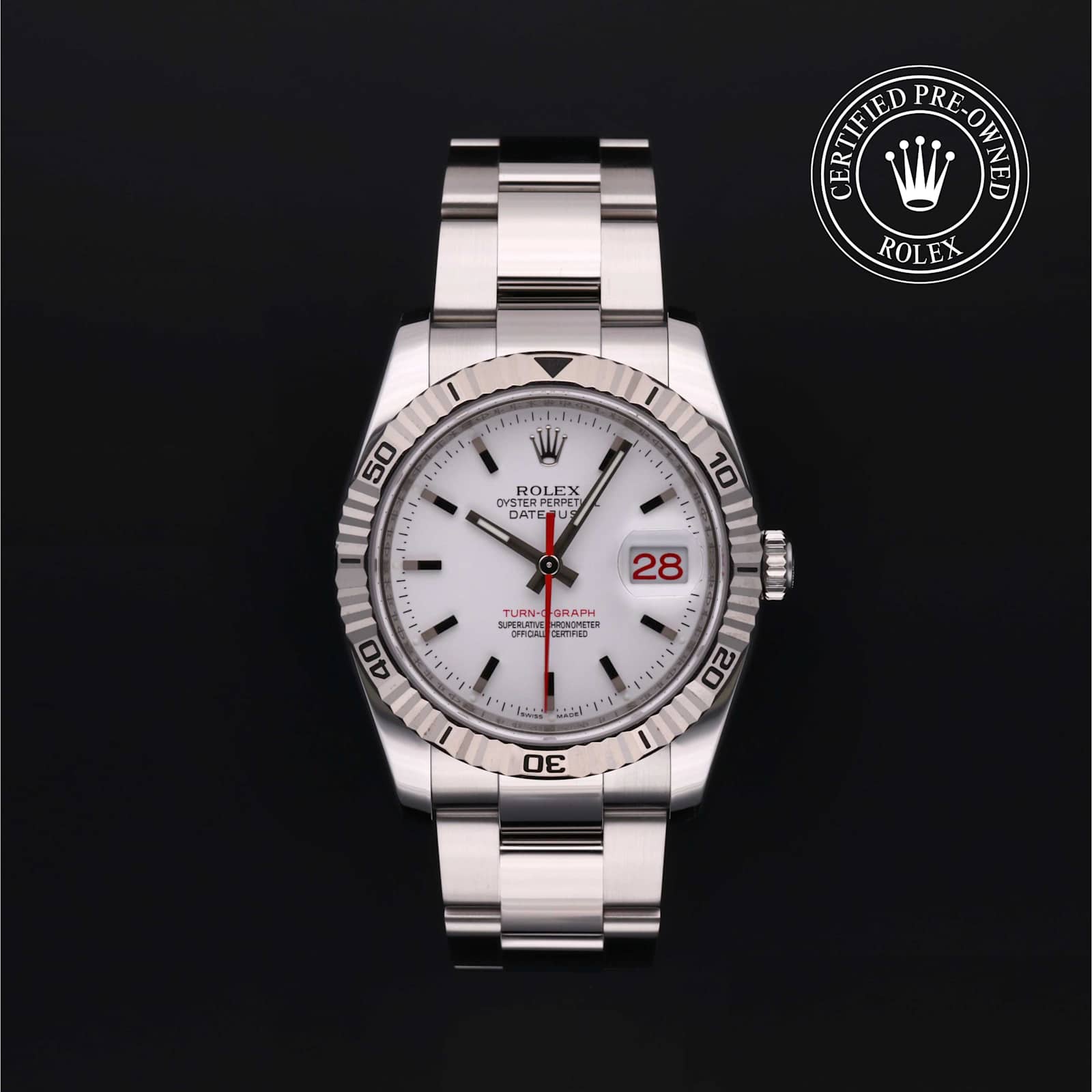 Rolex Turn-O-Graph in Steel, 116264 - Bucherer