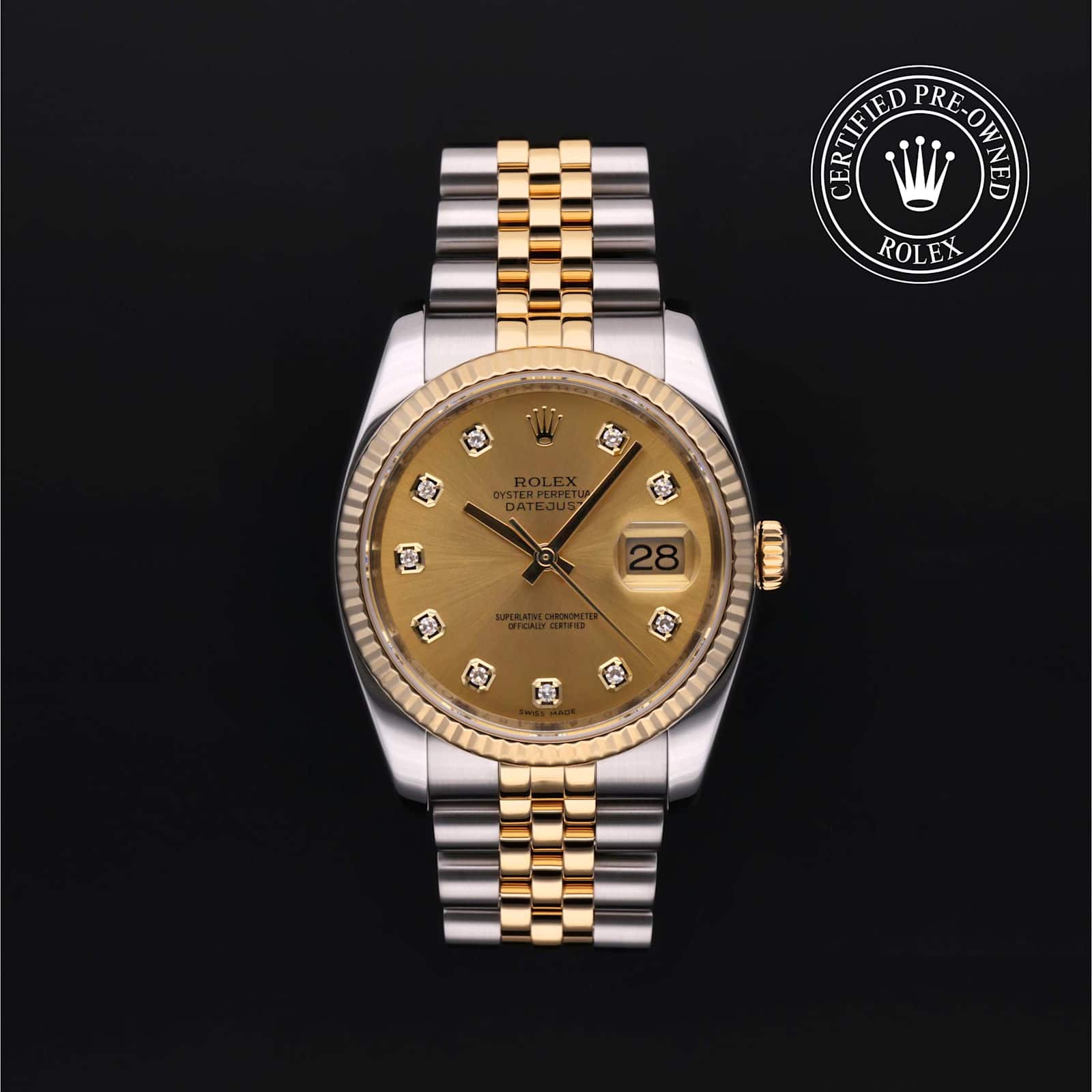 Rolex Datejust in Bicolour, 116233 - Bucherer