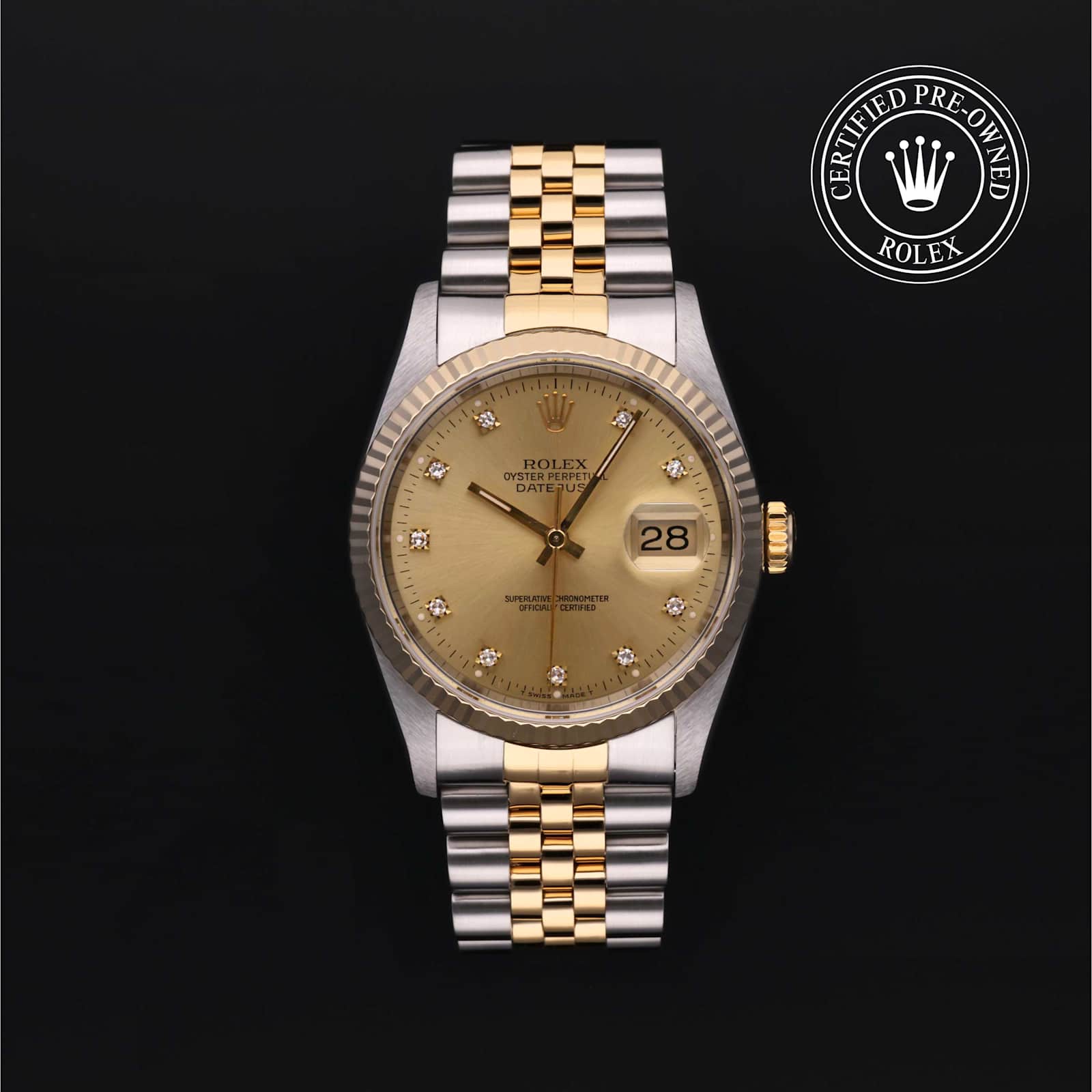 Rolex Datejust in Bicolour, 16233 - Bucherer