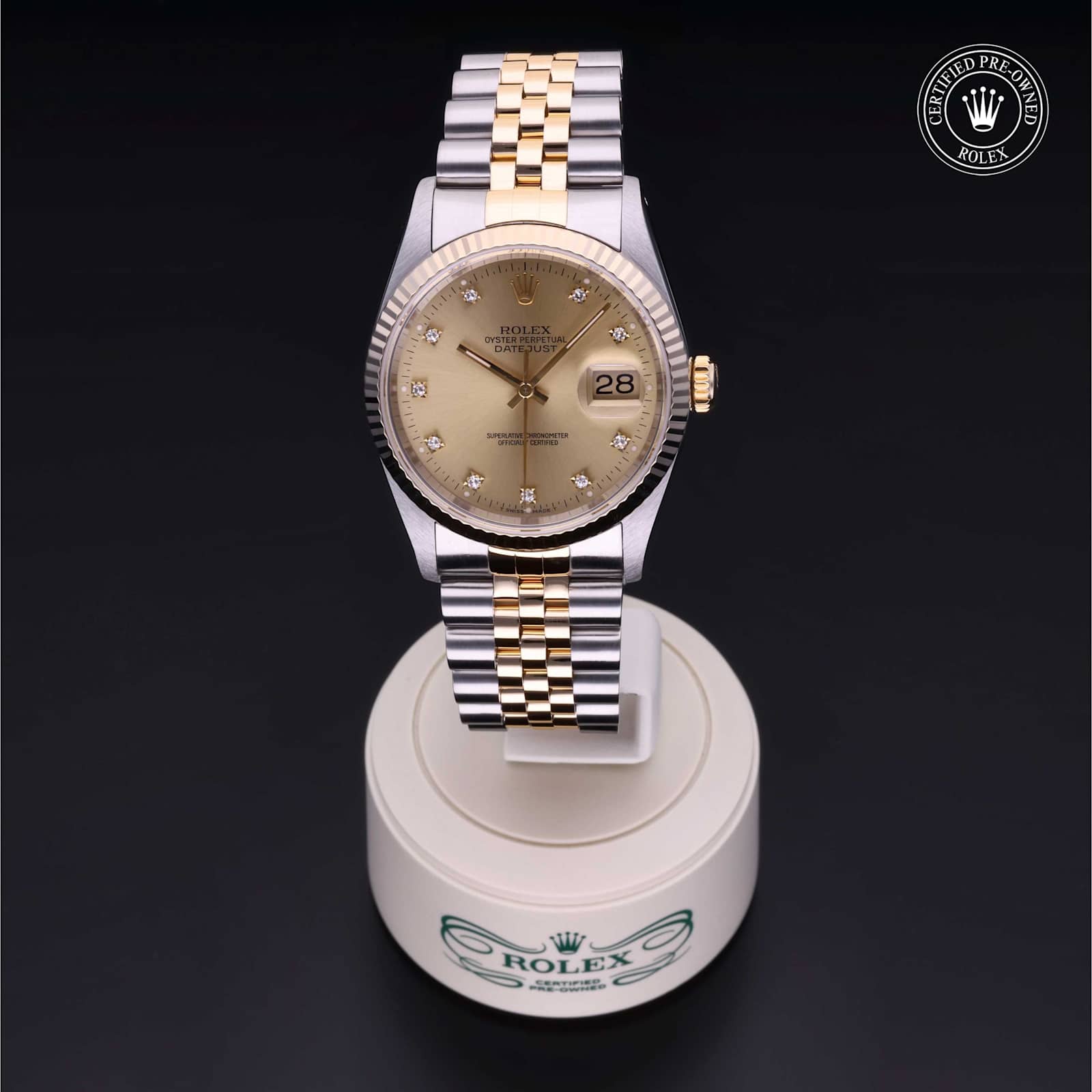Rolex Datejust in Bicolour, 16233 - Bucherer