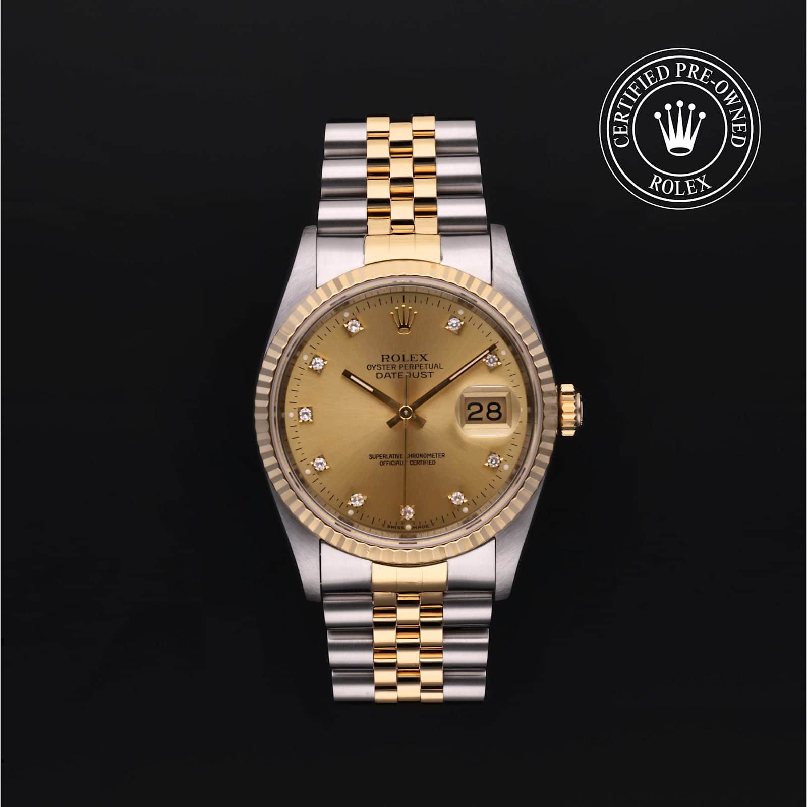 Rolex Datejust in Bicolour, 16233 - Bucherer