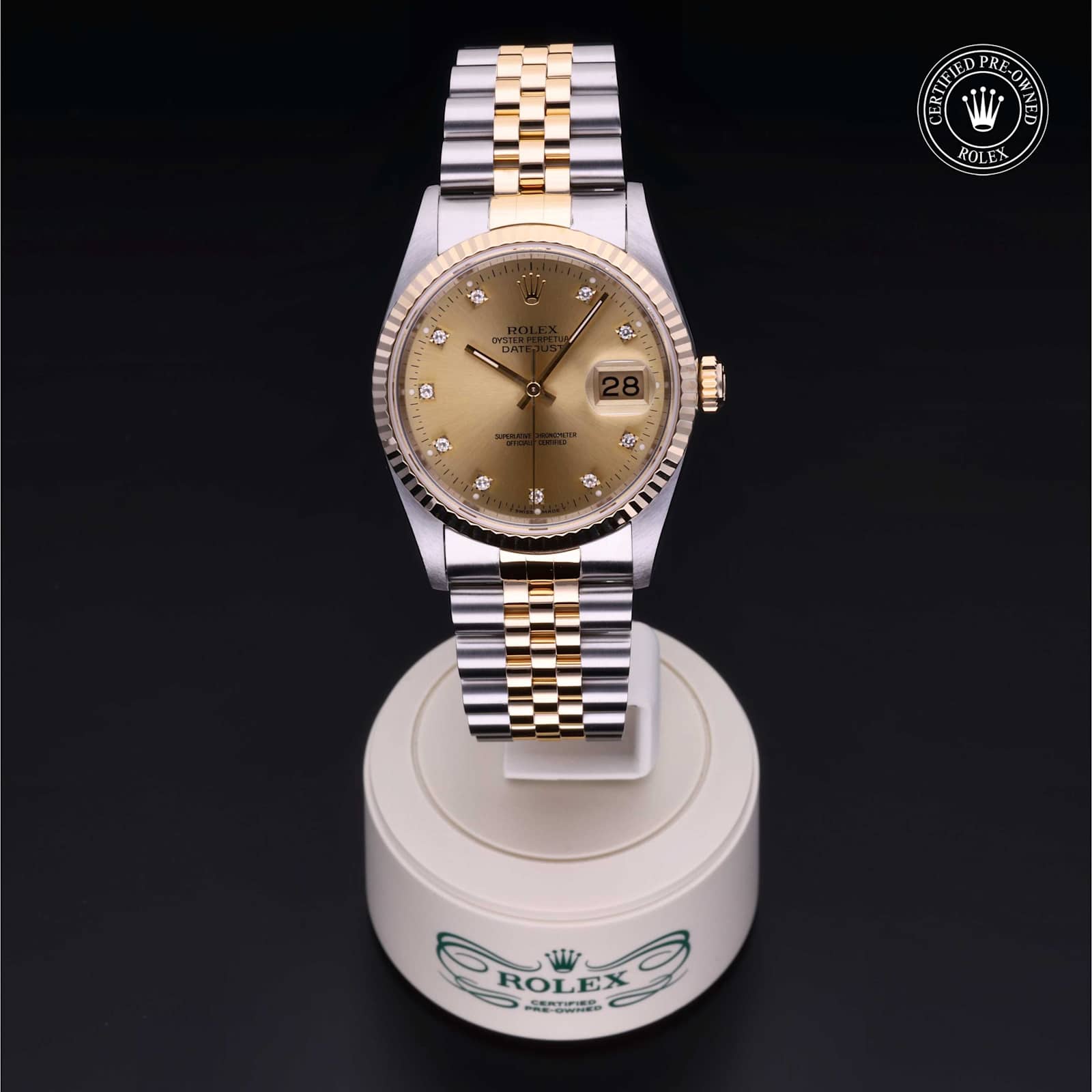 Rolex Datejust in Bicolour, 16233 - Bucherer