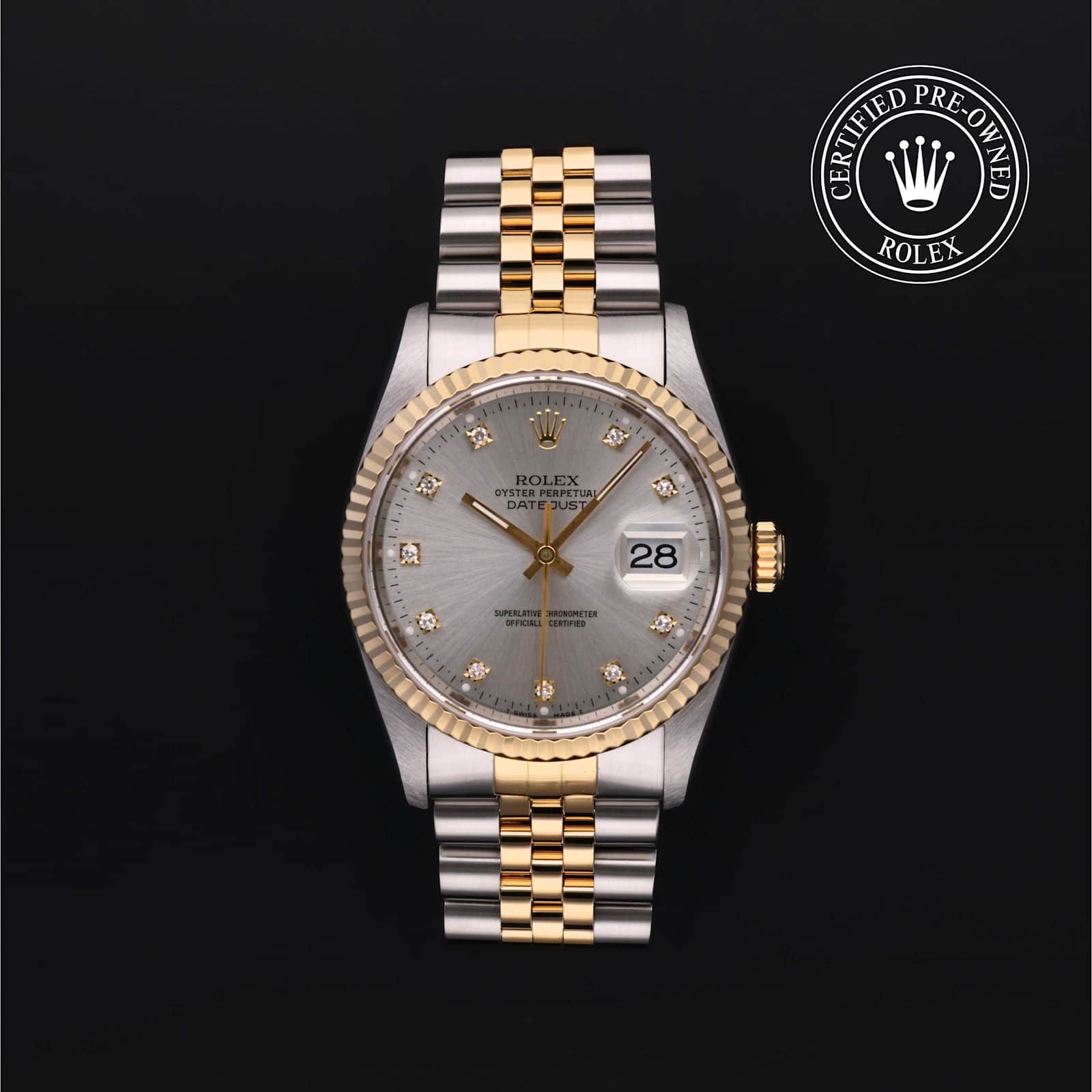 Rolex Datejust in Bicolour, 16233 - Bucherer