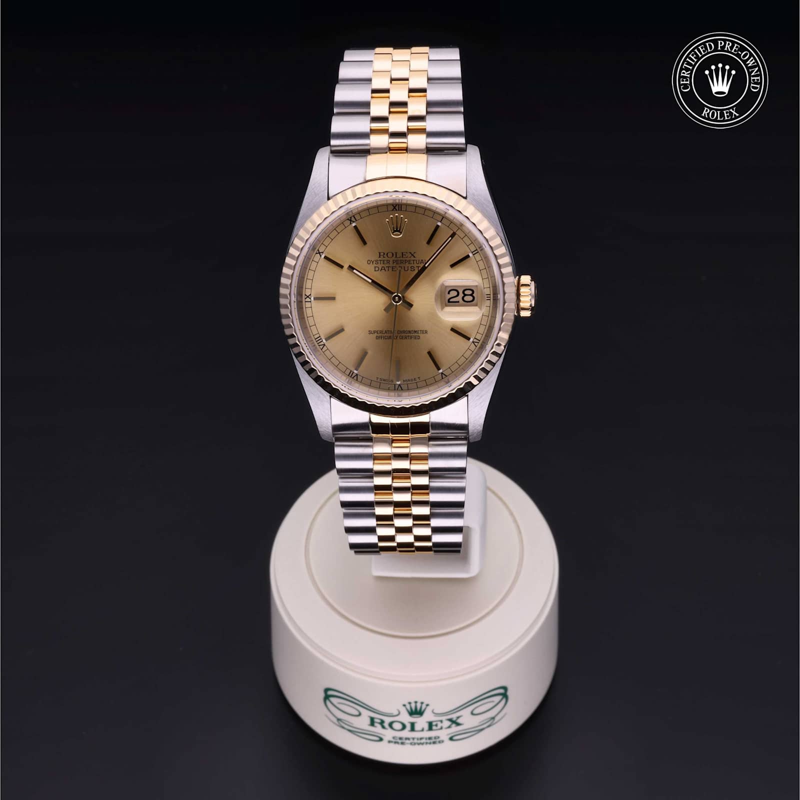 Rolex Datejust in Bicolour, 16233 - Bucherer