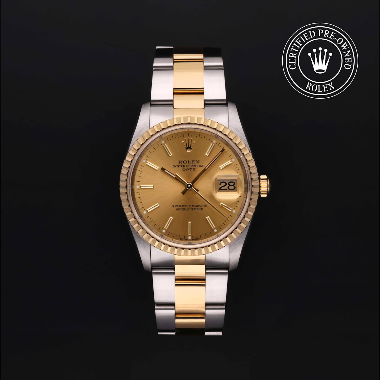 Rolex Date in Bicolour, 15223 - Bucherer