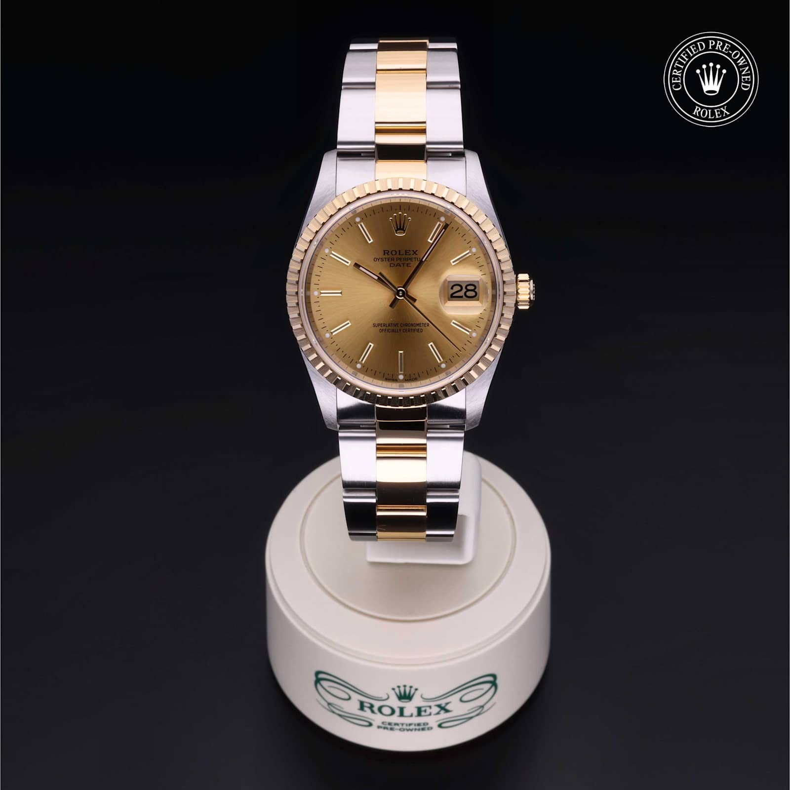 Rolex Date in Bicolour, 15223 - Bucherer