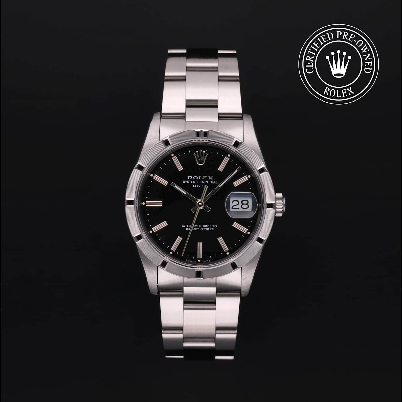 Rolex Date in Steel, 15210 - Bucherer