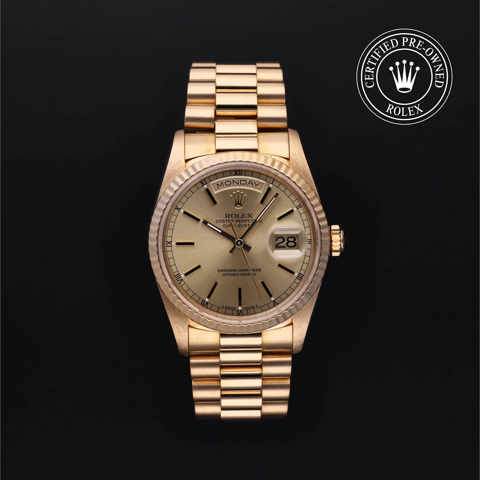 Rolex Day-Date in Yellow Gold, 18238 - Bucherer