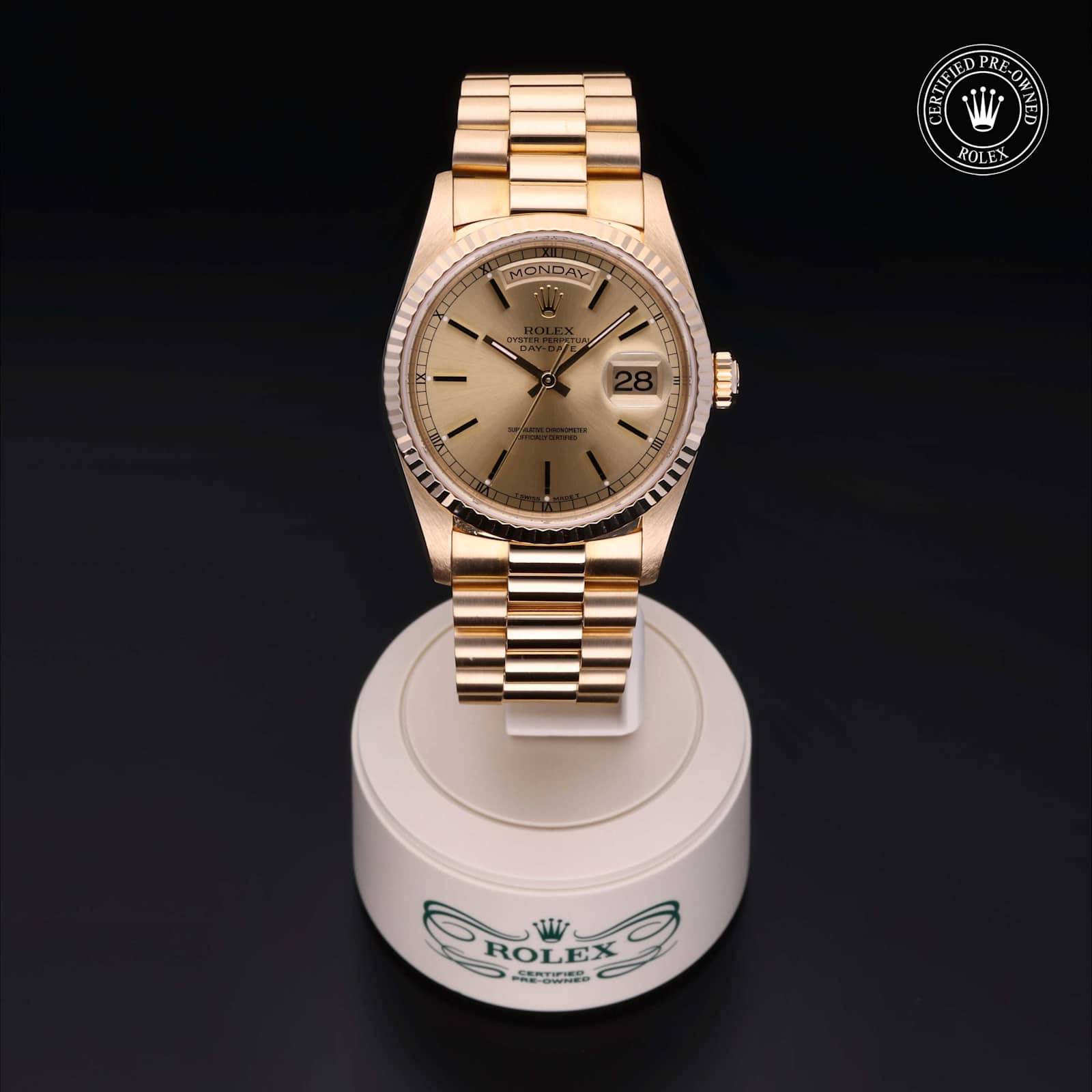 Rolex Day-Date in Yellow Gold, 18238 - Bucherer