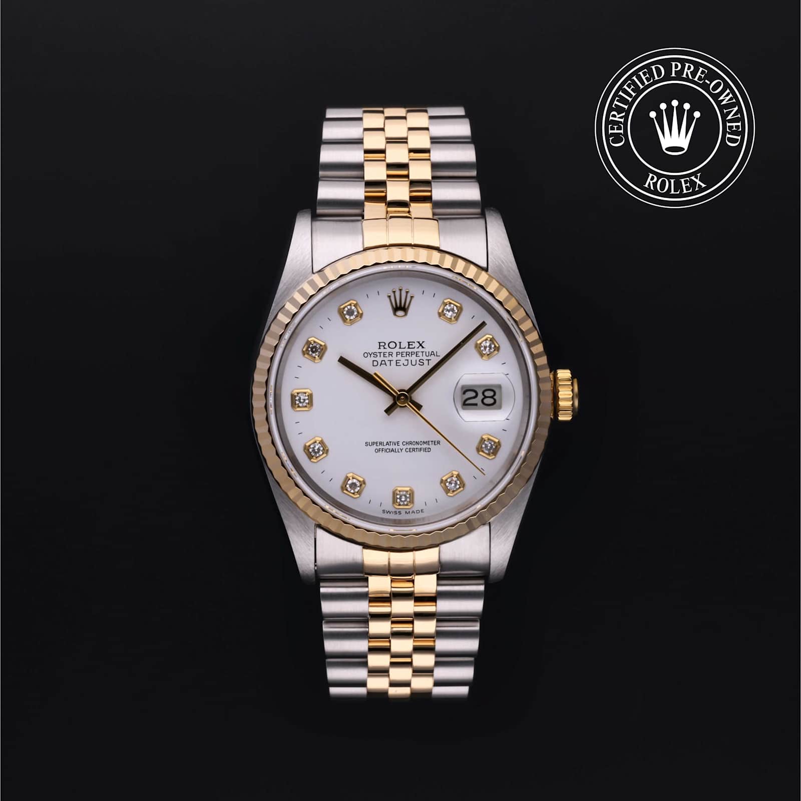 Rolex Datejust in Bicolour, 16233 - Bucherer