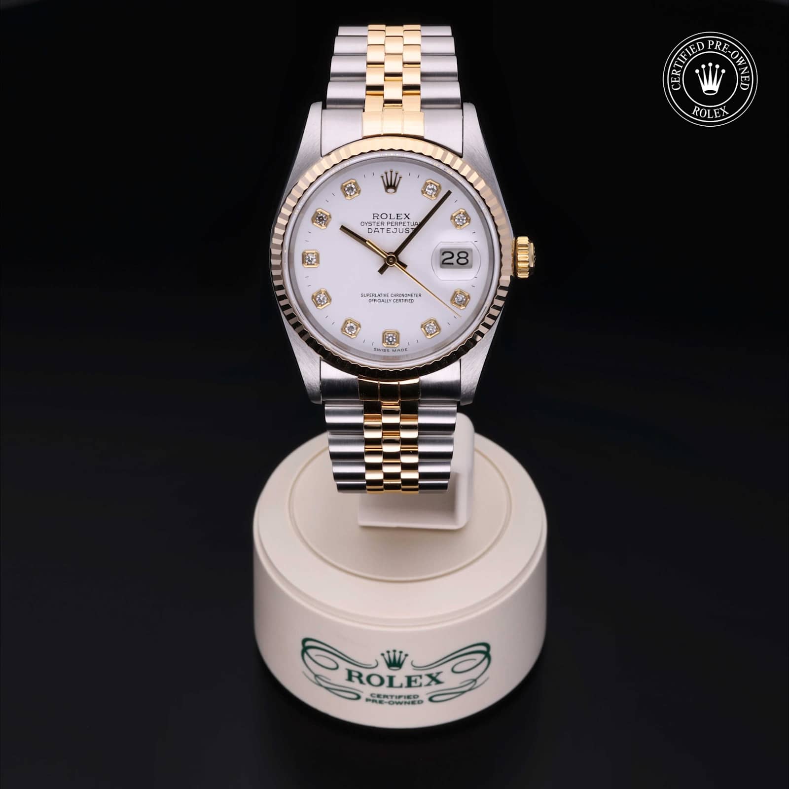 Rolex Datejust in Bicolour, 16233 - Bucherer