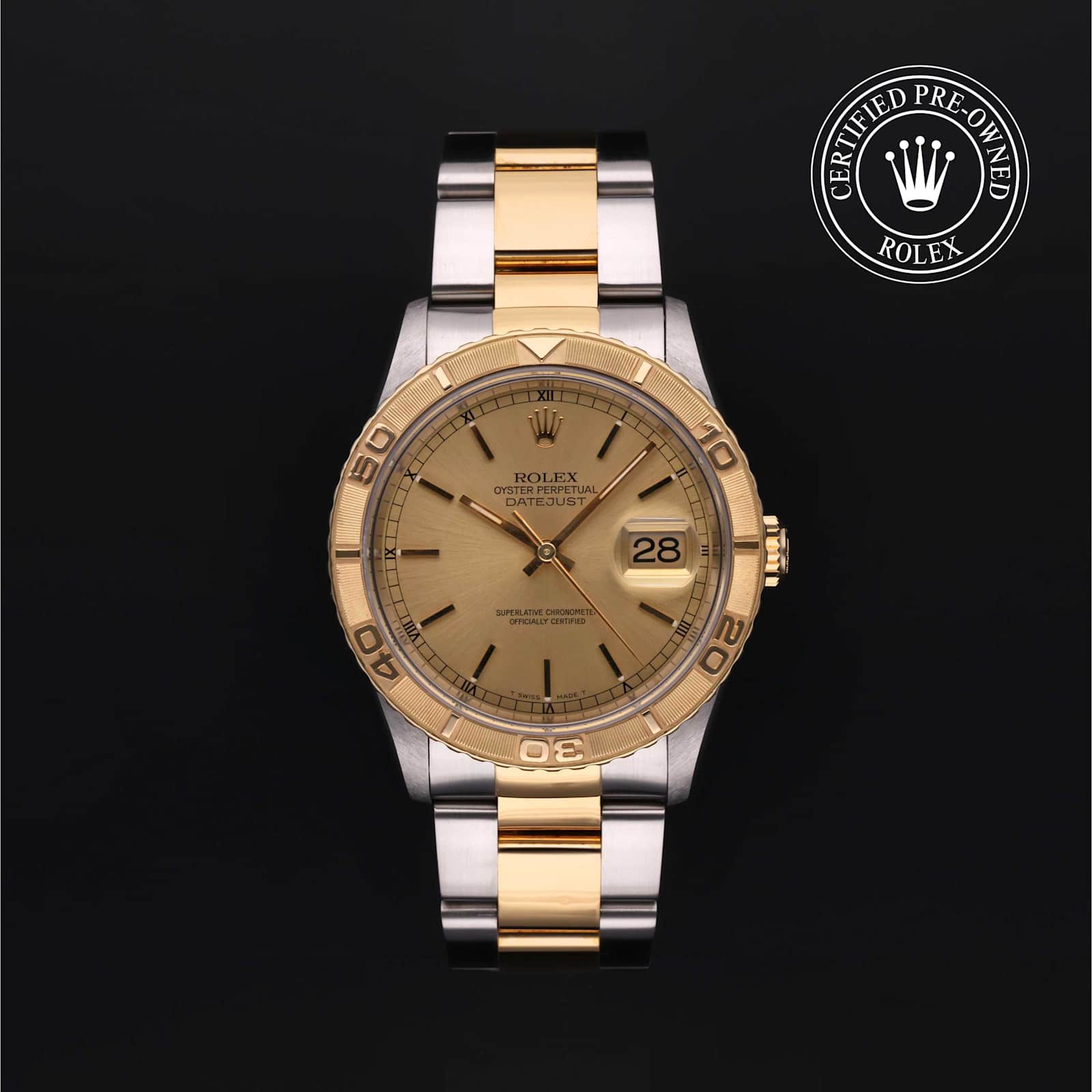 Rolex Turn-O-Graph en Bicolore, 16263 - Bucherer