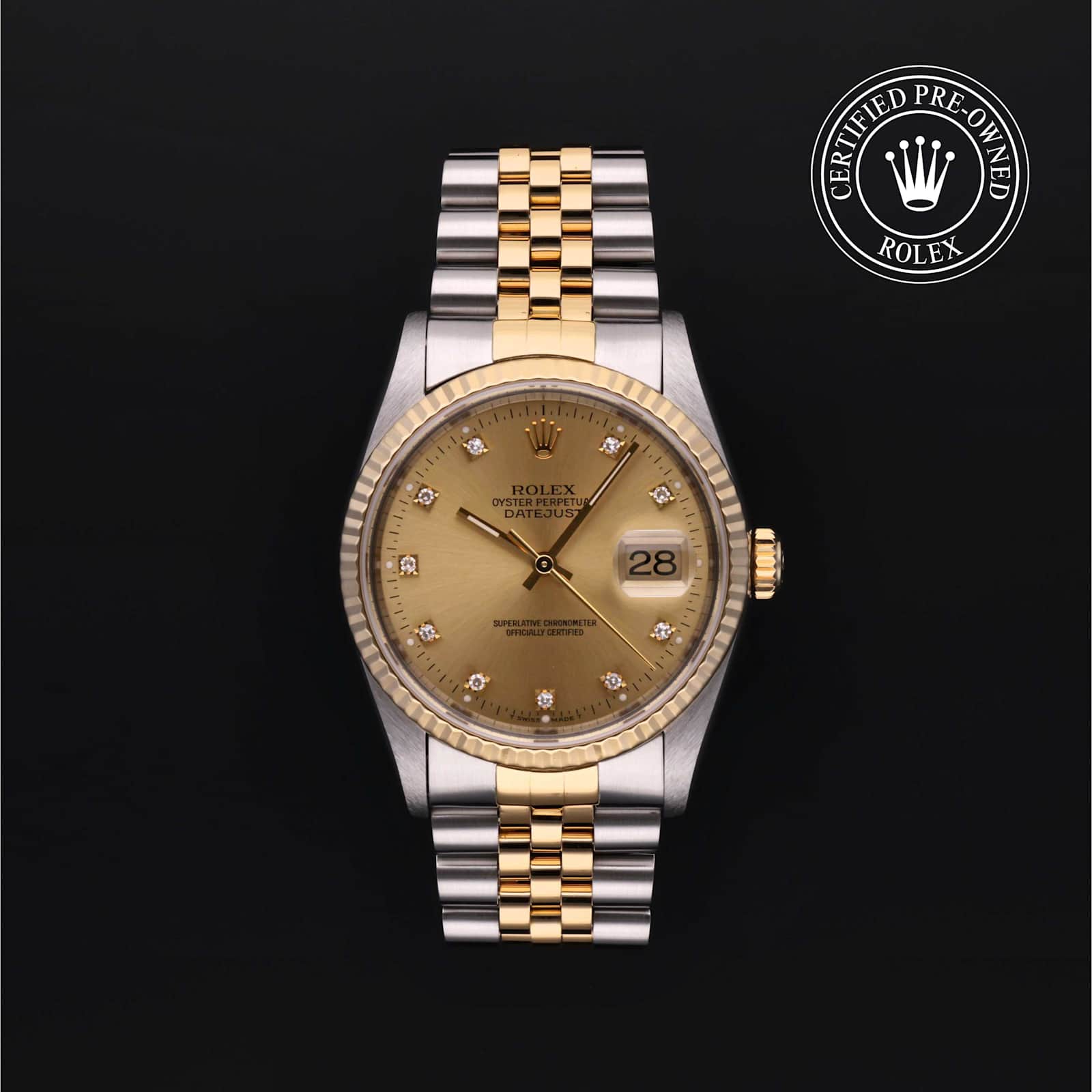 Rolex Datejust in Bicolour, 16233 - Bucherer