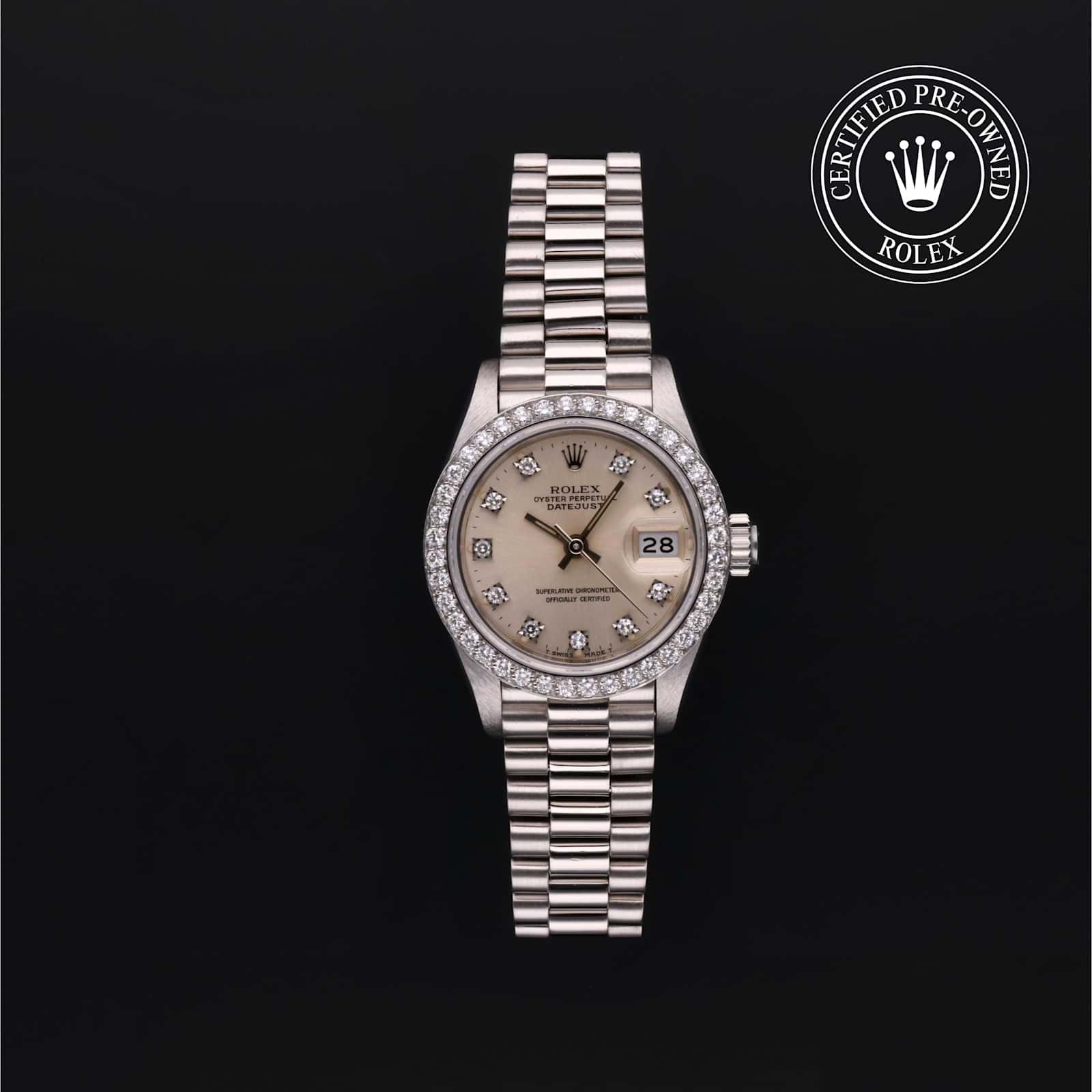 Rolex Datejust in Platinum, 69136 - Bucherer