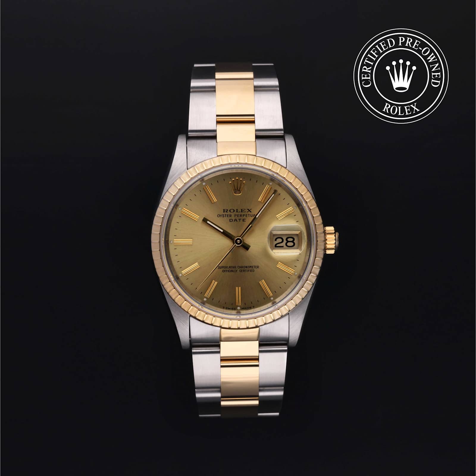 Rolex Date in Bicolour, 15223 - Bucherer