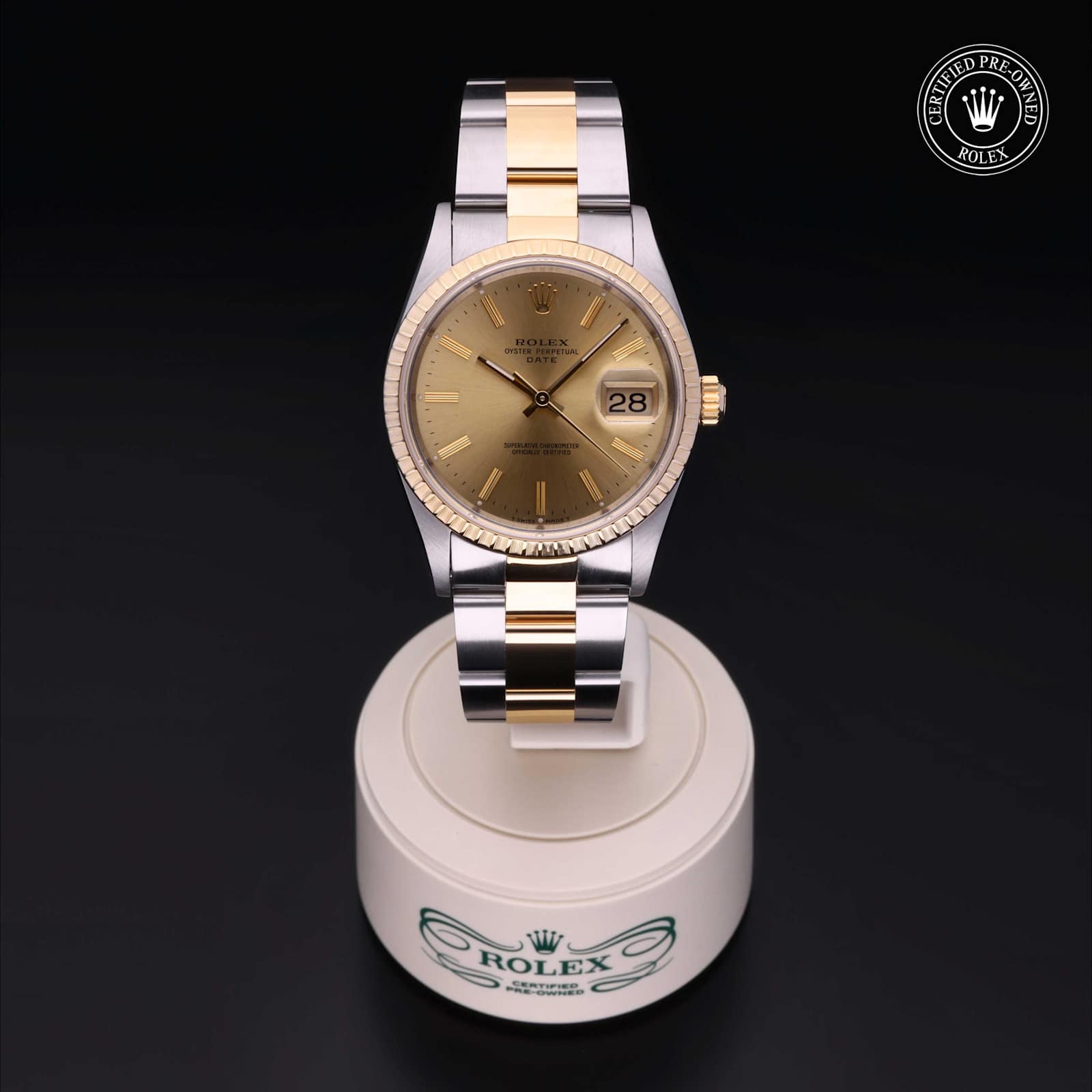Rolex Date in Bicolour, 15223 - Bucherer