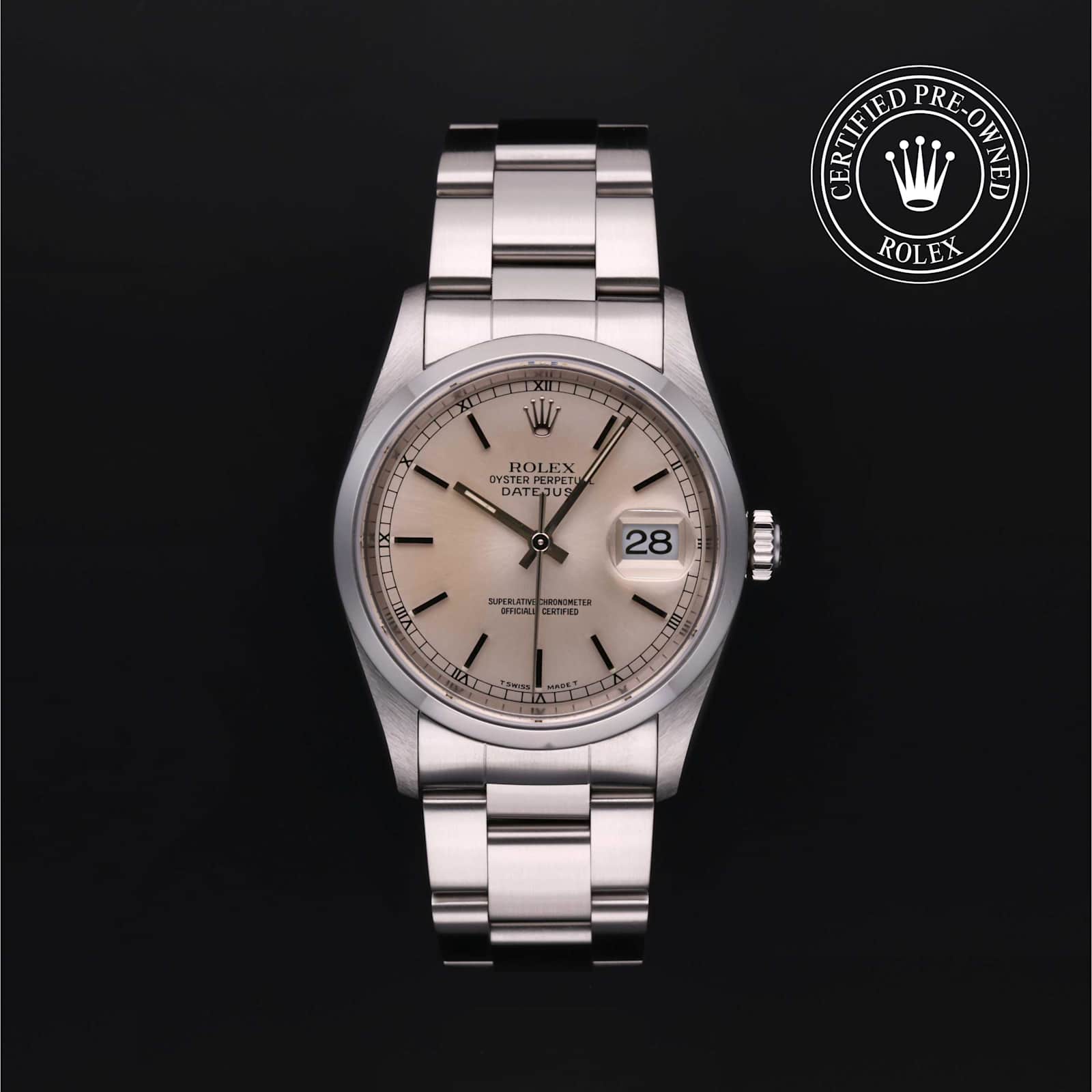 Rolex Datejust in Steel, 16200 - Bucherer