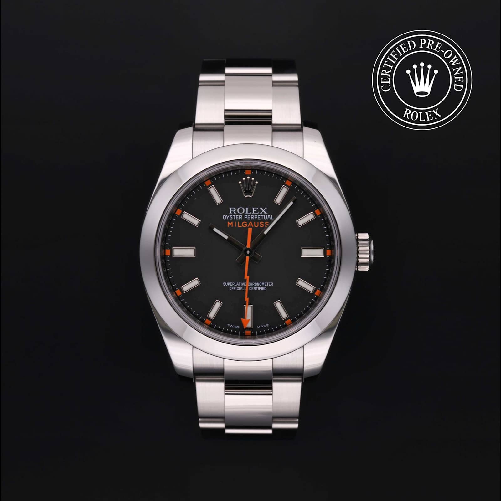 Rolex Milgauss in Steel, 116400 - Bucherer