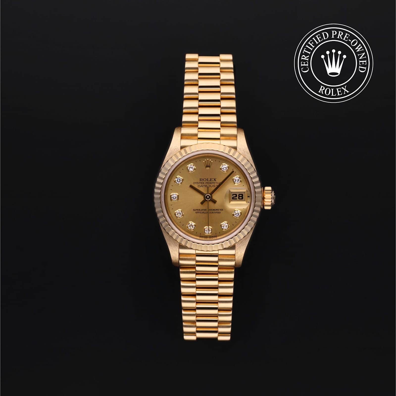 Rolex Datejust in Yellow Gold, 69178 - Bucherer