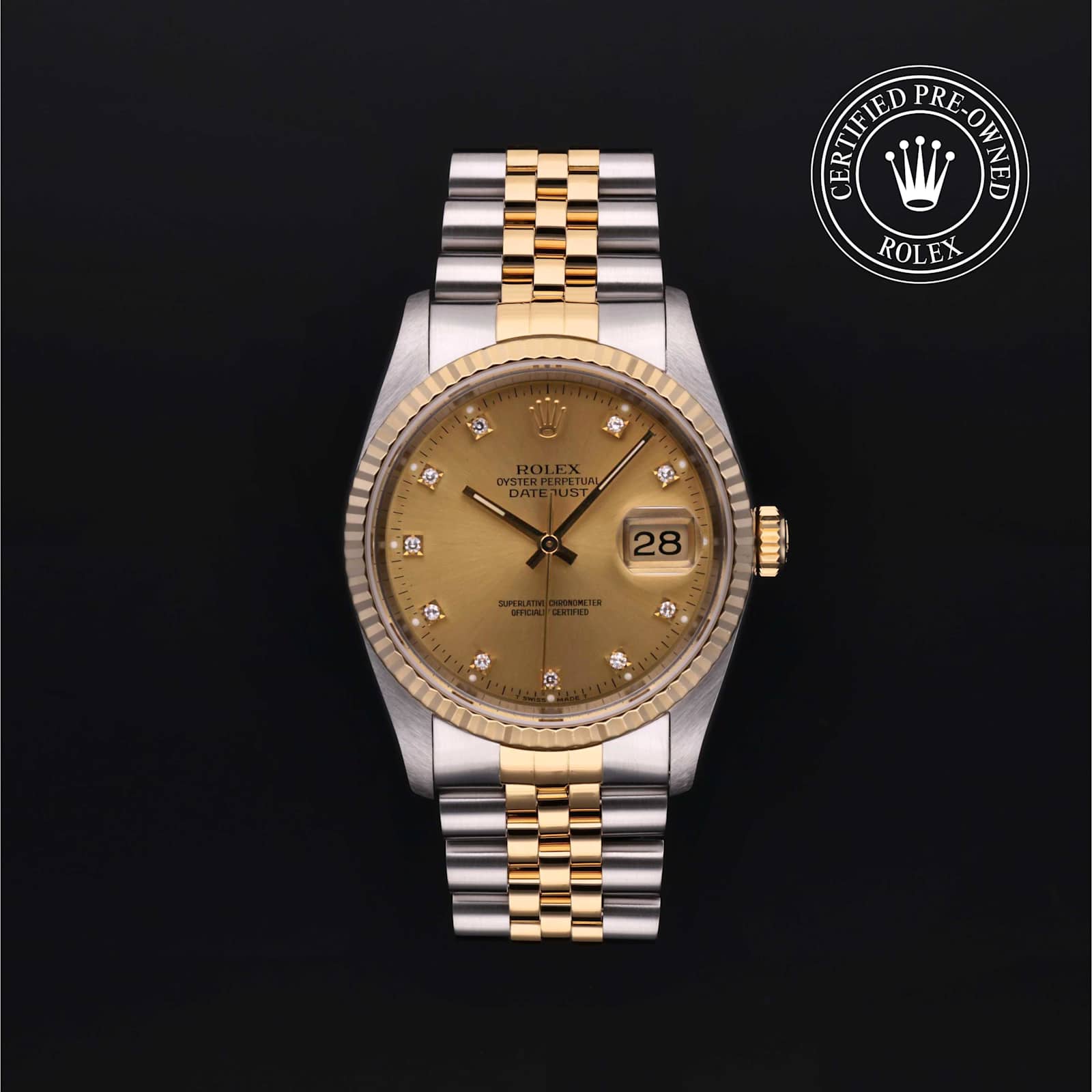 Rolex Datejust in Bicolour, 16233 - Bucherer