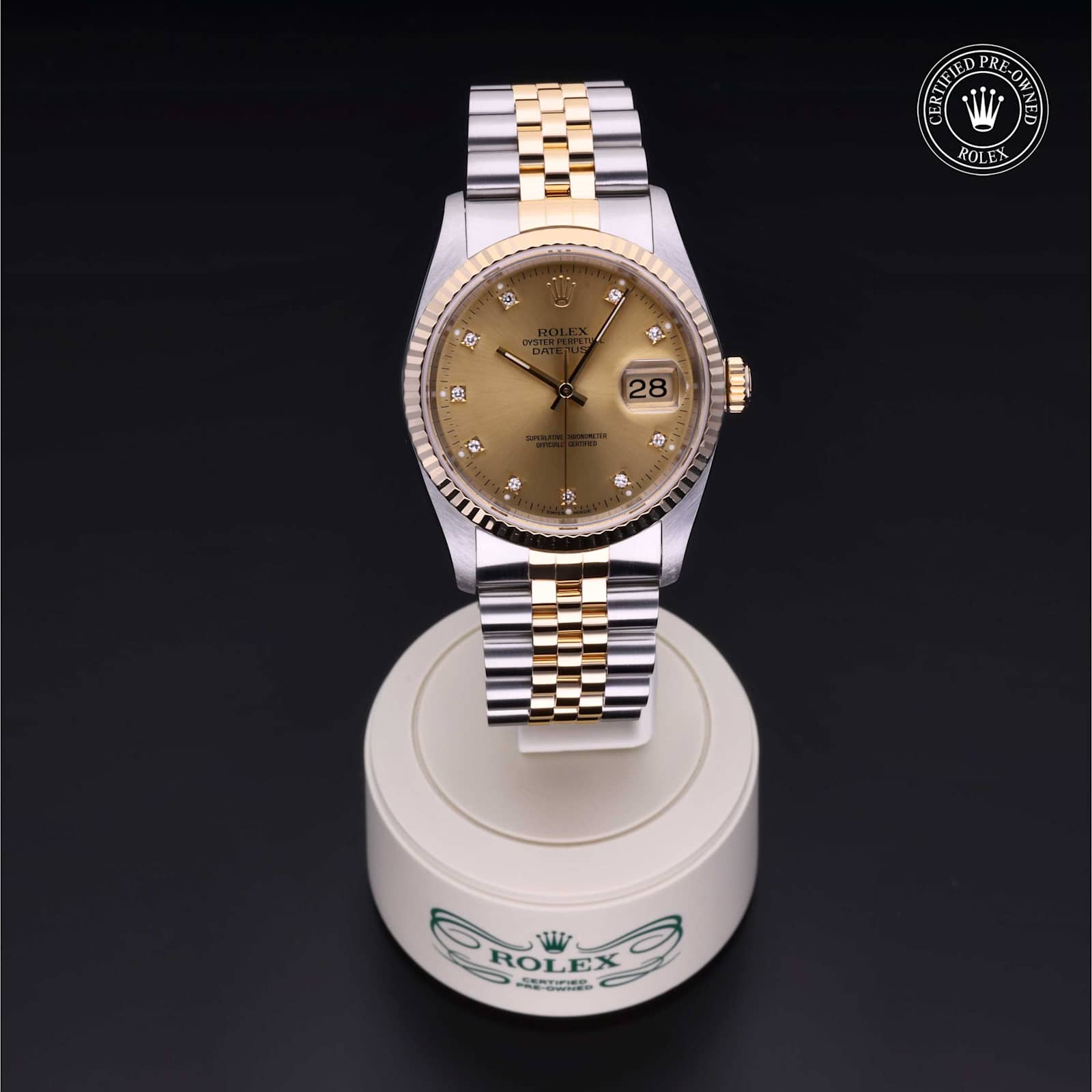 Rolex Datejust in Bicolour, 16233 - Bucherer