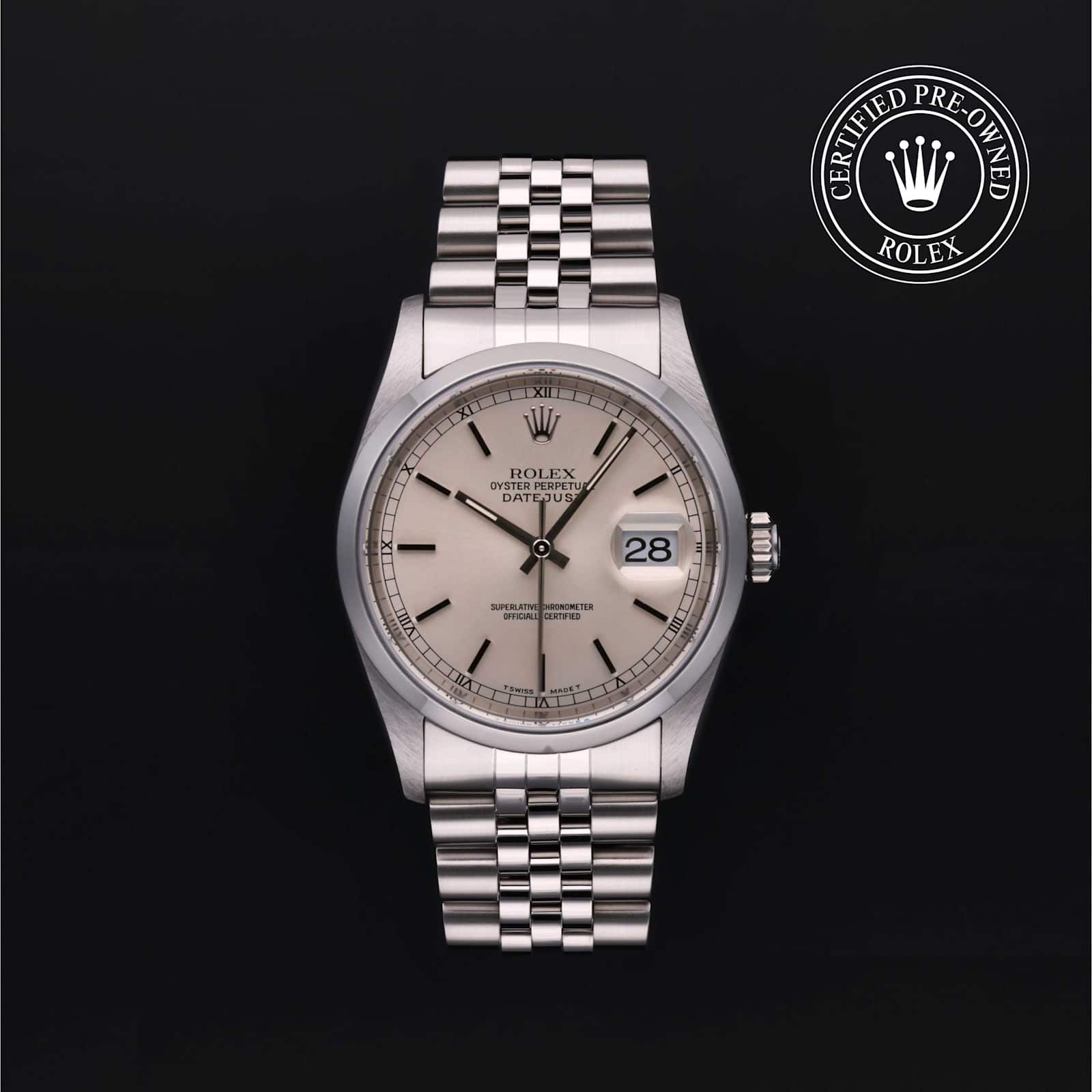 Rolex Datejust in Steel, 16200 - Bucherer