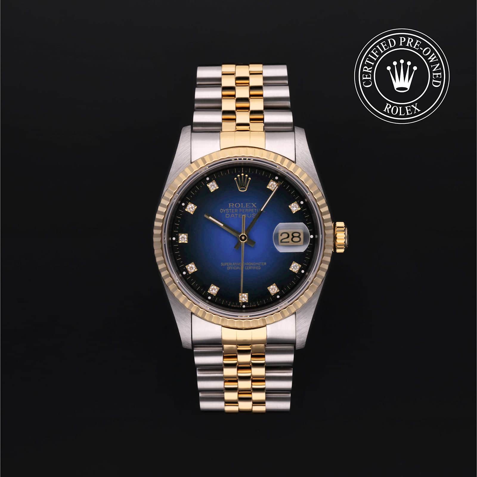 Rolex Datejust in Bicolour, 16233 - Bucherer