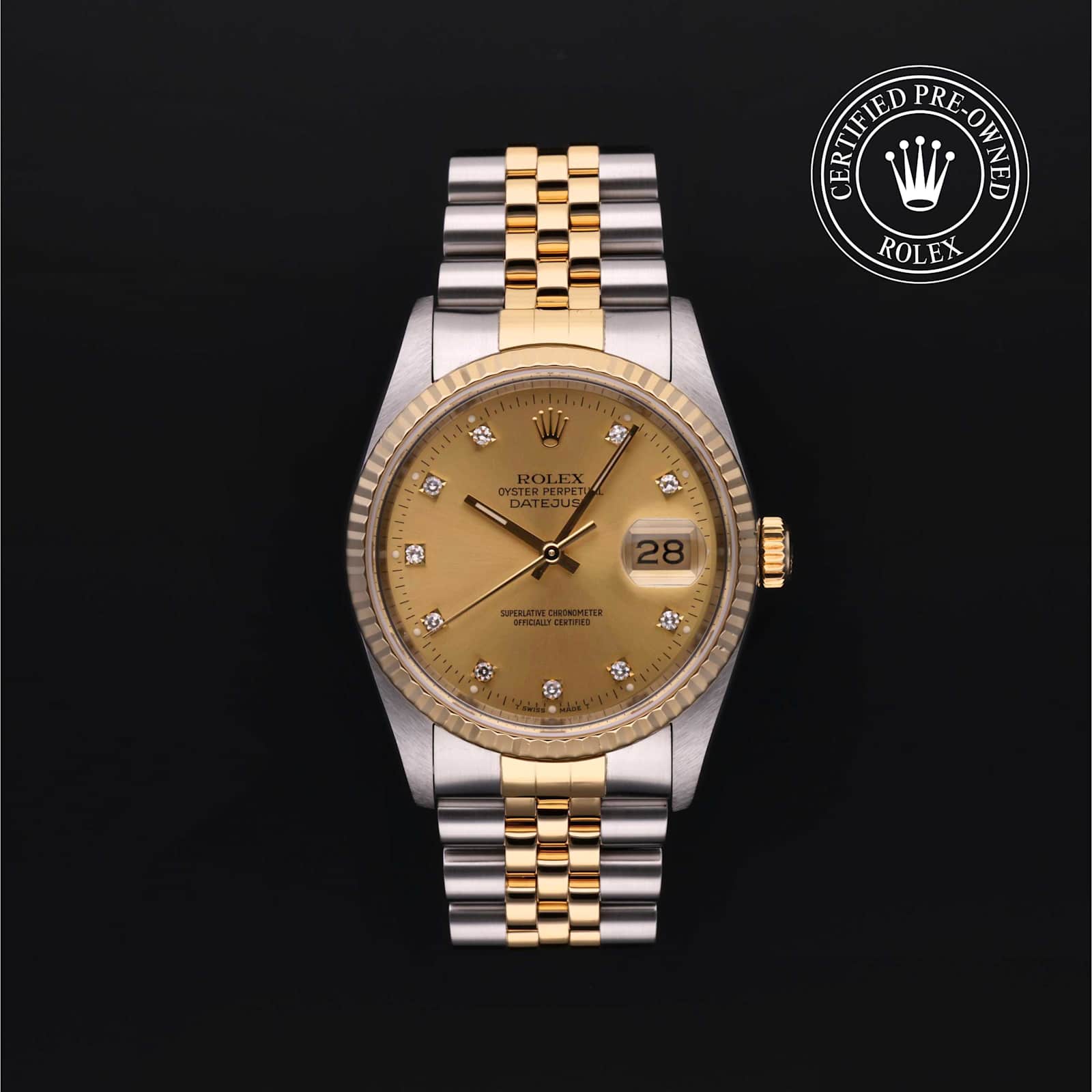 Rolex Datejust in Bicolour, 16233 - Bucherer