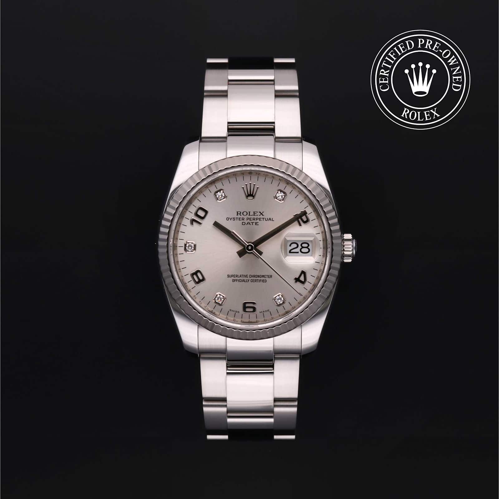 Rolex Date in Steel, 115234 - Bucherer