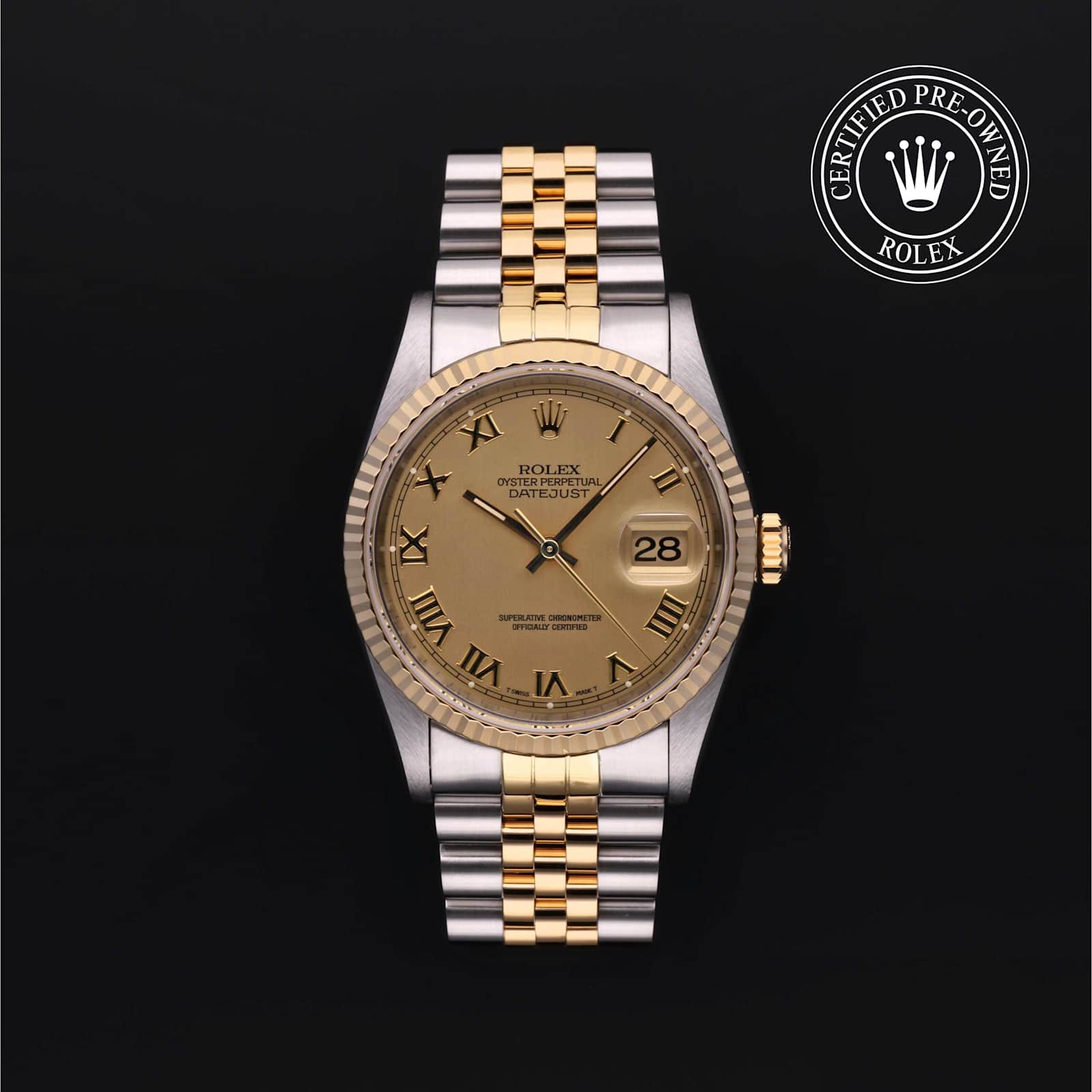 Rolex Datejust in Bicolour, 16233 - Bucherer