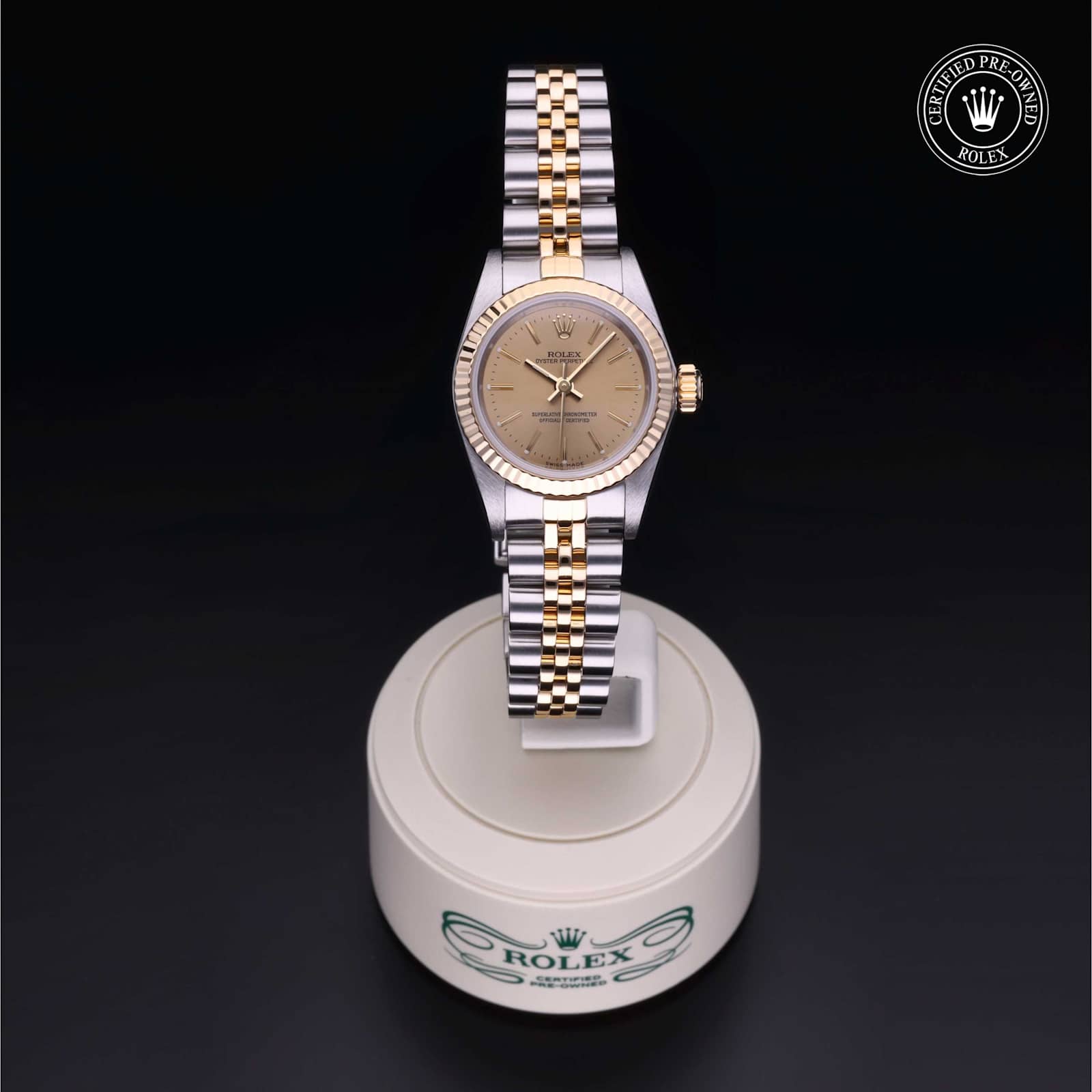 Rolex Oyster Perpetual in Bicolour, 76193 - Bucherer