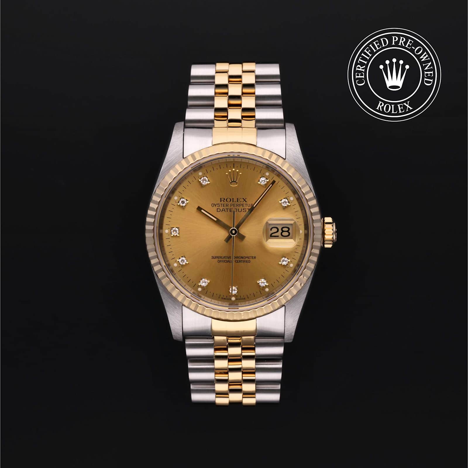 Rolex Datejust in Bicolour, 16233 - Bucherer