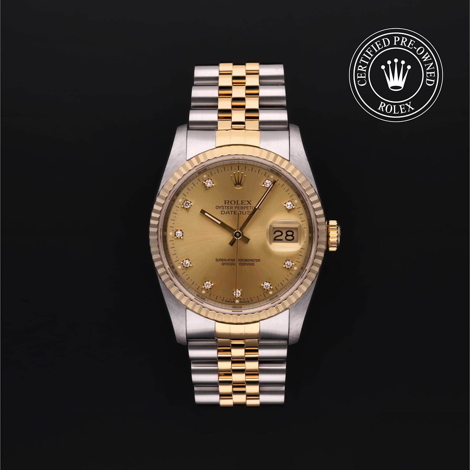 Rolex Datejust in Bicolour, 16233 - Bucherer