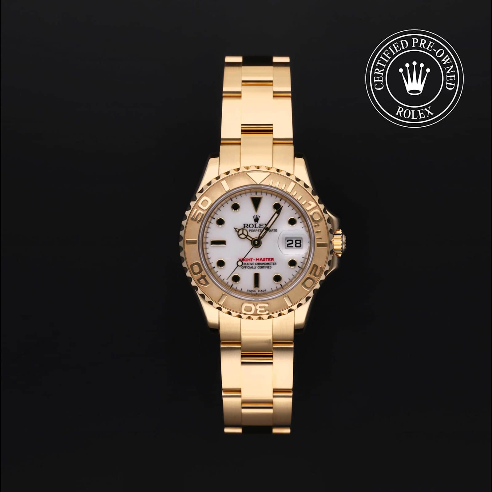 Rolex Yacht-Master in Yellow Gold, 169628 - Bucherer