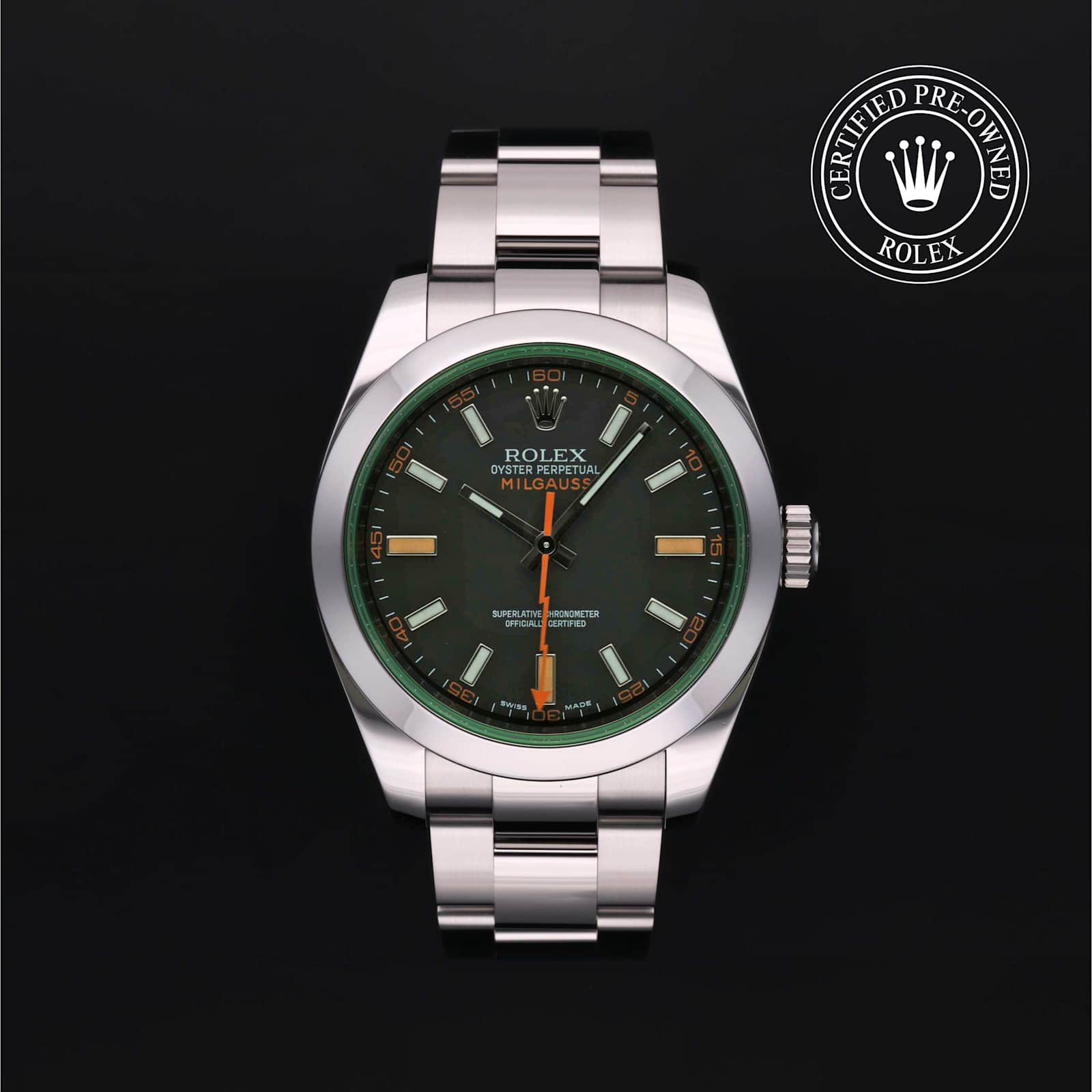 Rolex Milgauss in Steel, 116400 - Bucherer