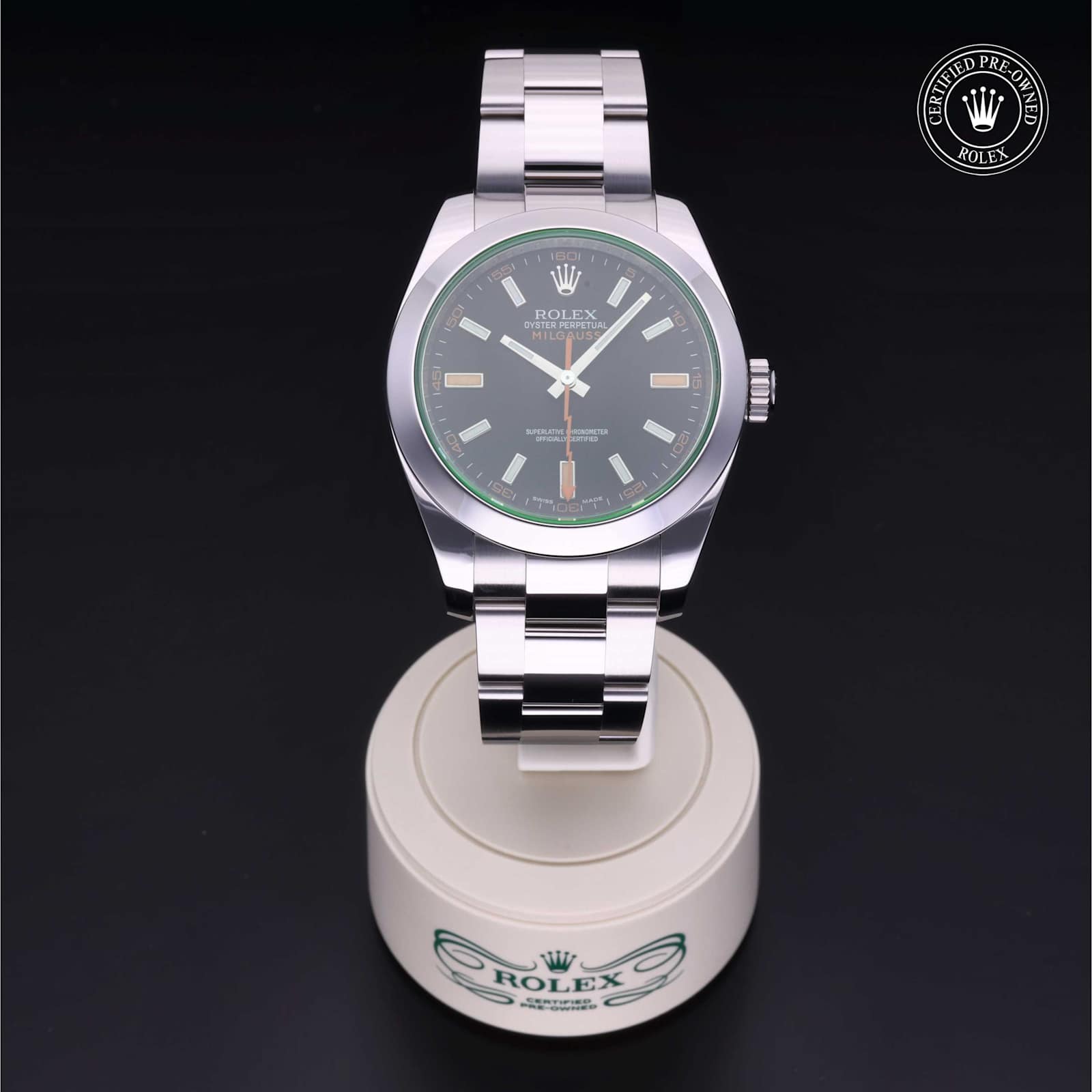 Rolex Milgauss in Steel, 116400 - Bucherer
