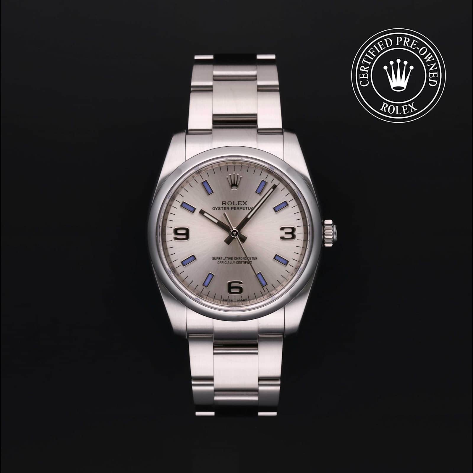 Rolex Oyster Perpetual in Stahl, 114200 - Bucherer