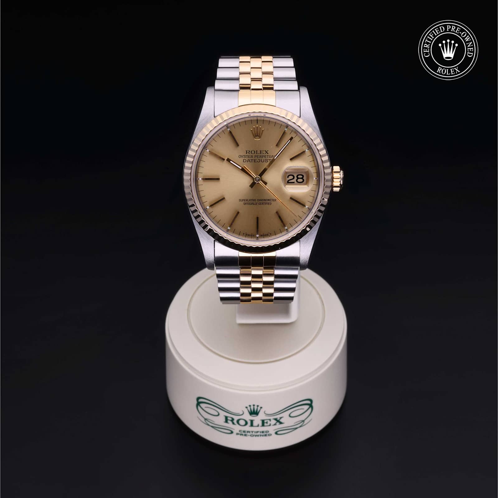 Rolex Datejust in Bicolour, 16233 - Bucherer