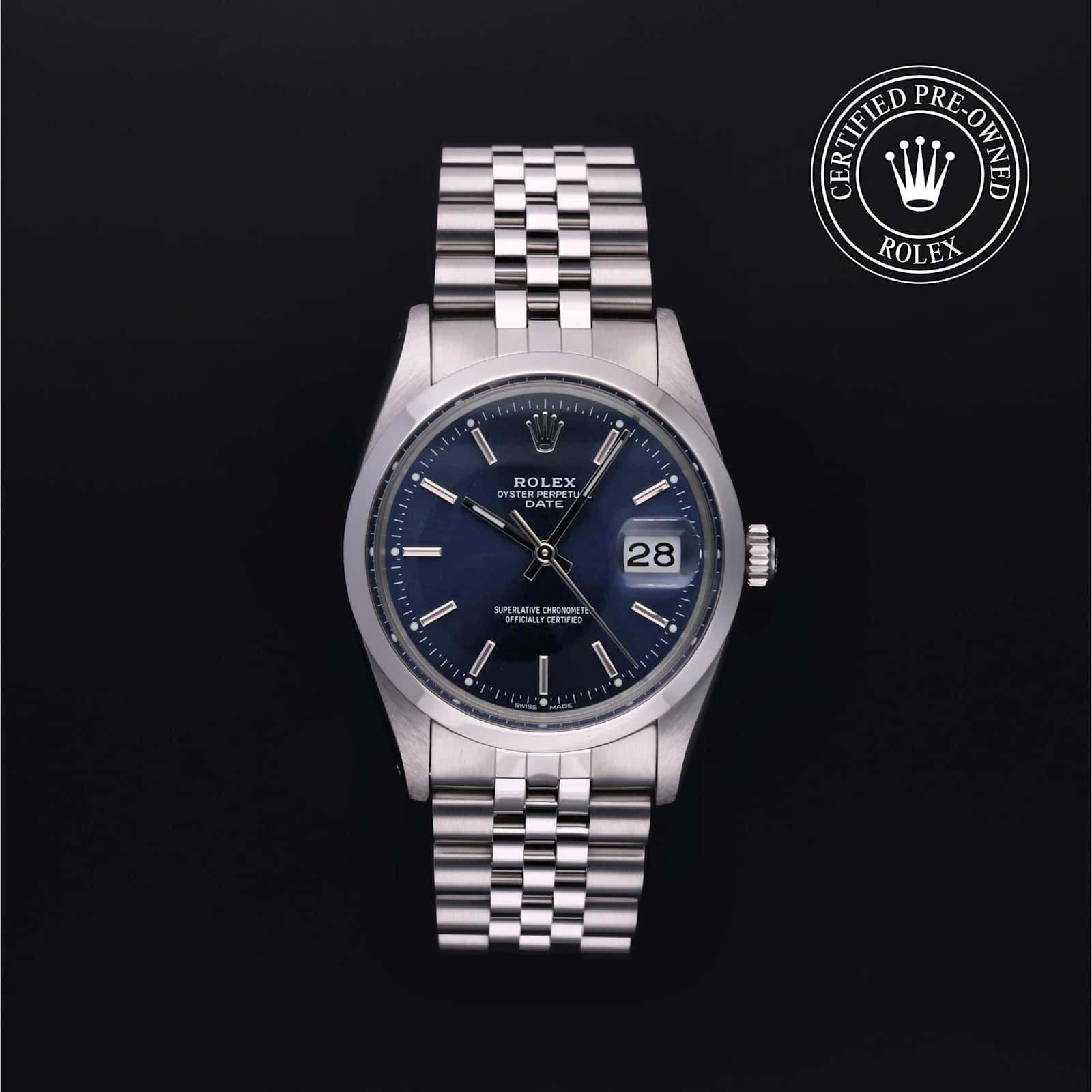 Rolex Date in Steel, 15000 - Bucherer