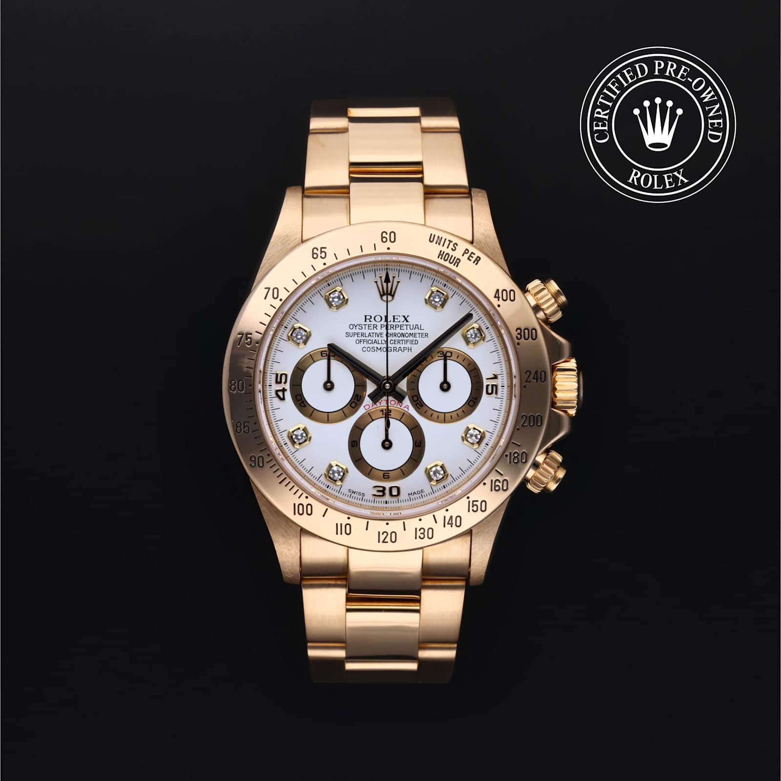Rolex Cosmograph Daytona in Yellow Gold, 16528 - Bucherer