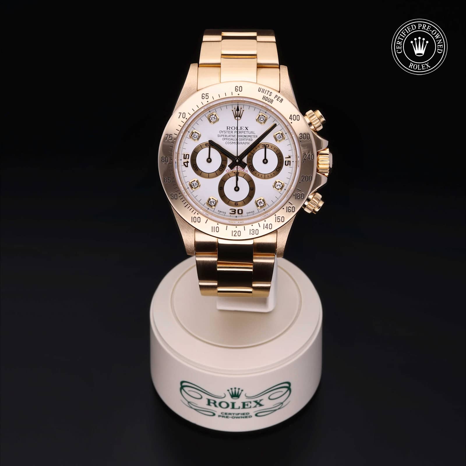 Rolex Cosmograph Daytona in Yellow Gold, 16528 - Bucherer