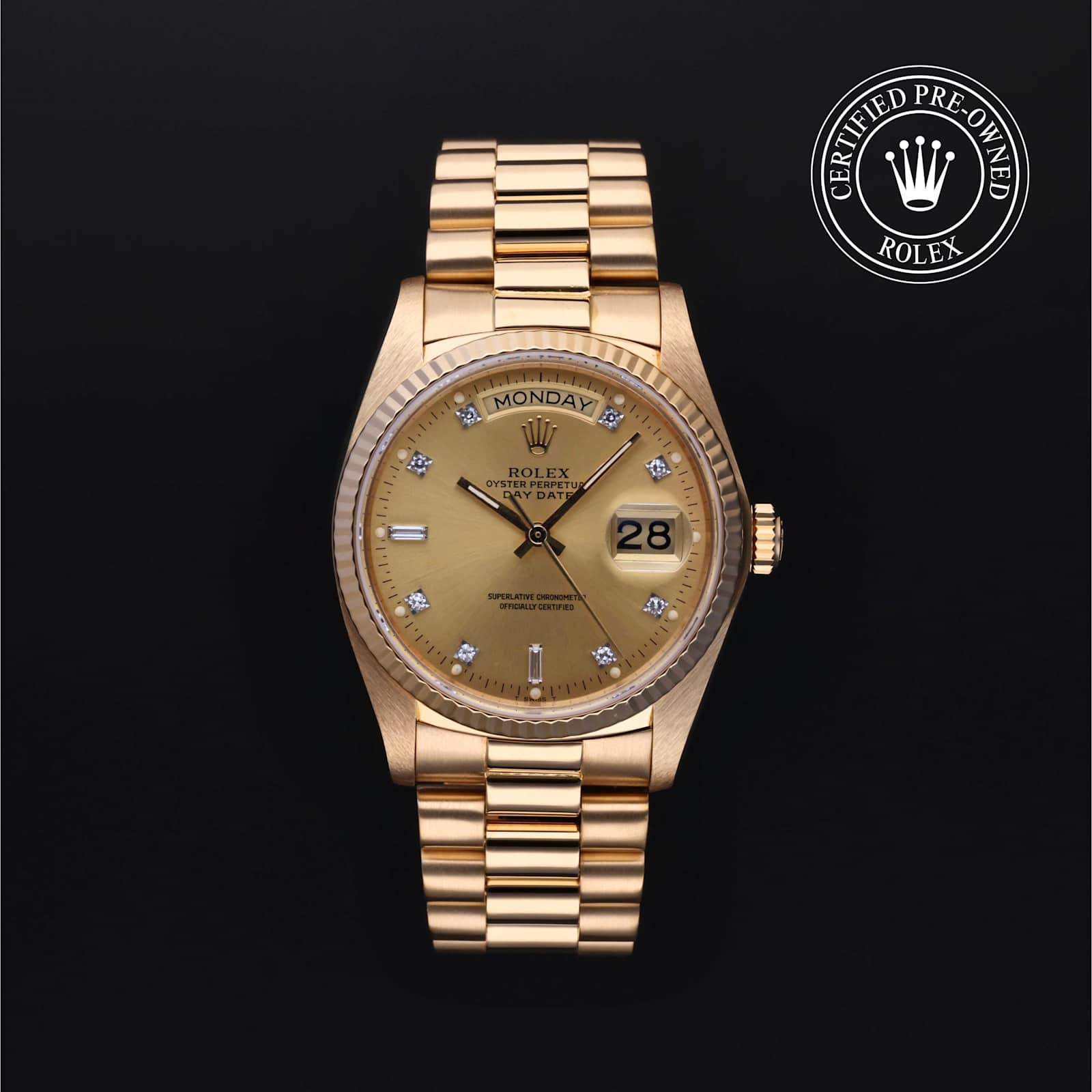 Rolex Day-Date in Yellow Gold, 18038 - Bucherer