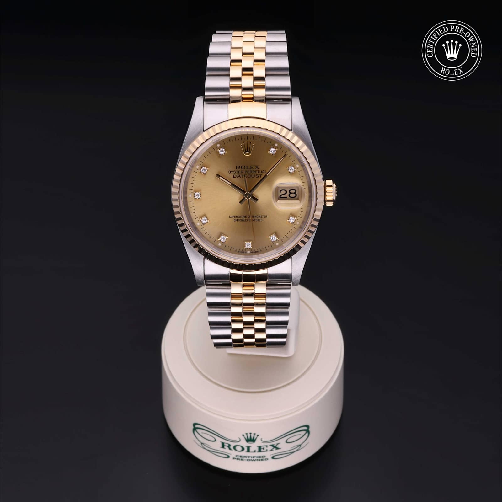 Rolex Datejust in Bicolour, 16233 - Bucherer