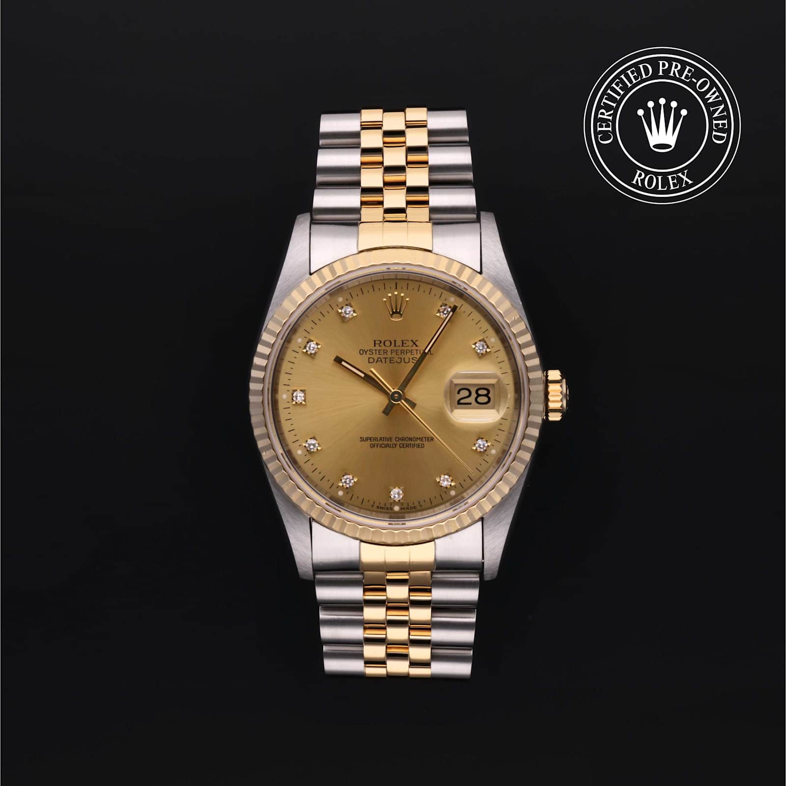 Rolex Datejust in Bicolour, 16233 - Bucherer