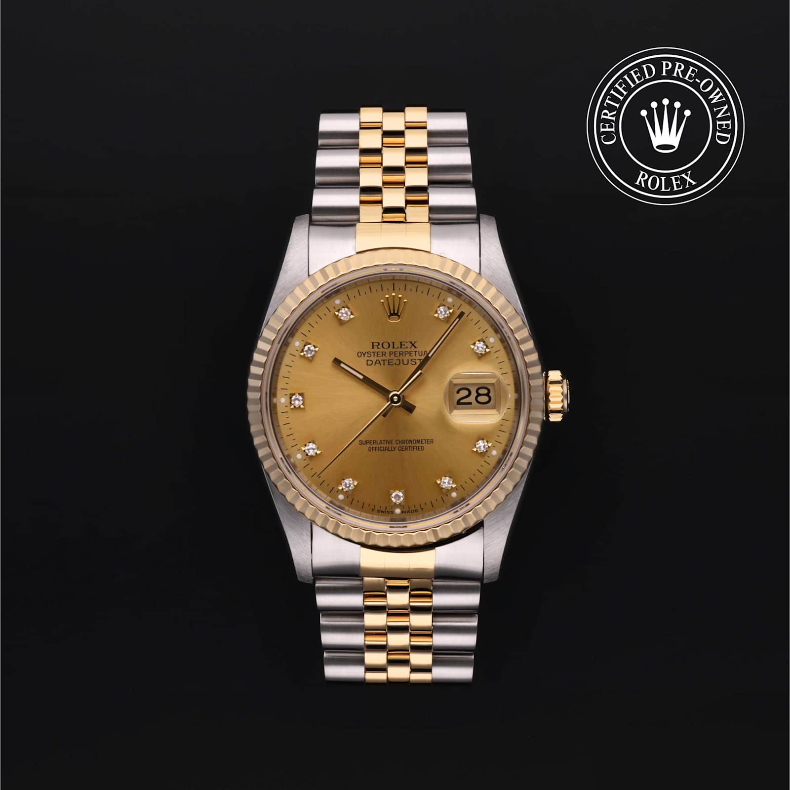 Rolex Datejust in Bicolour, 16233 - Bucherer